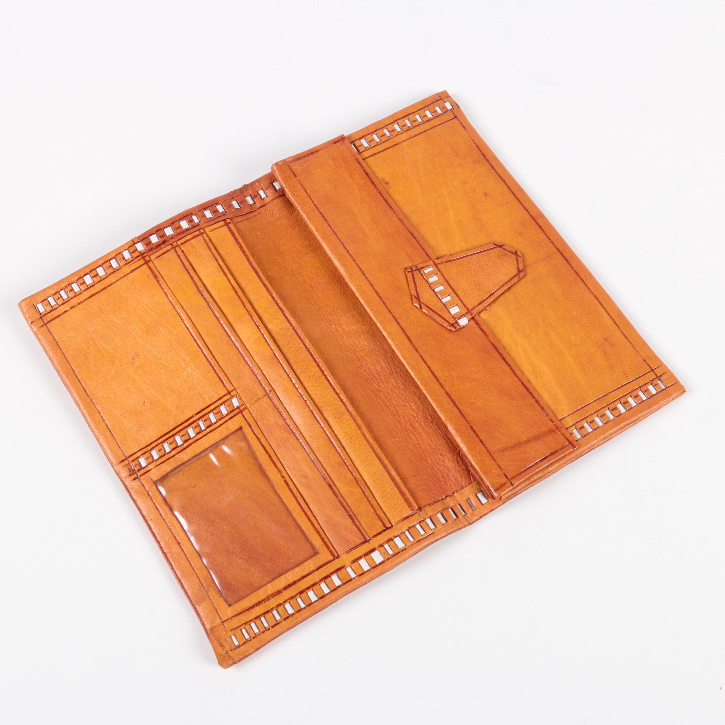 Embossed Leather Wallets