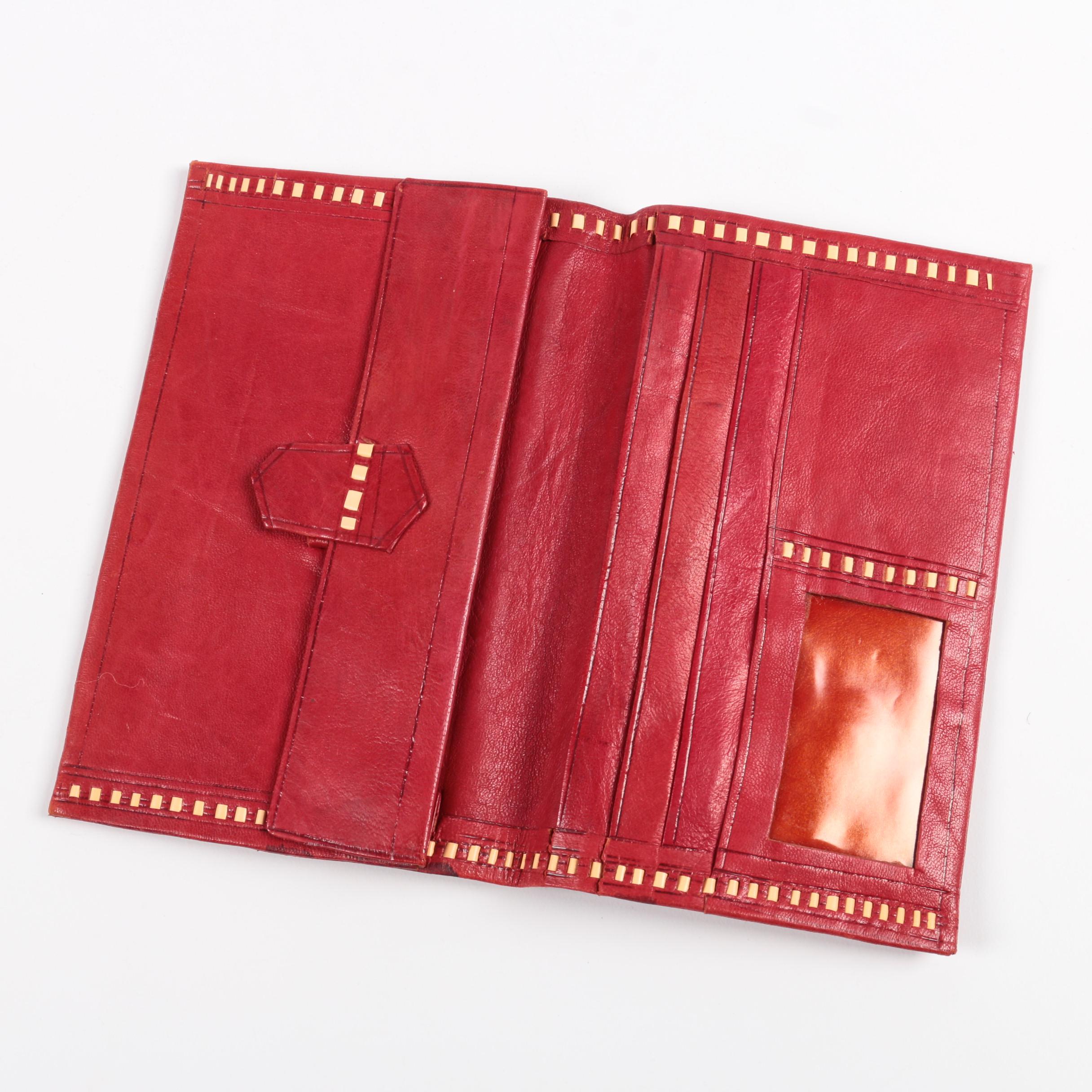 Embossed Leather Wallets