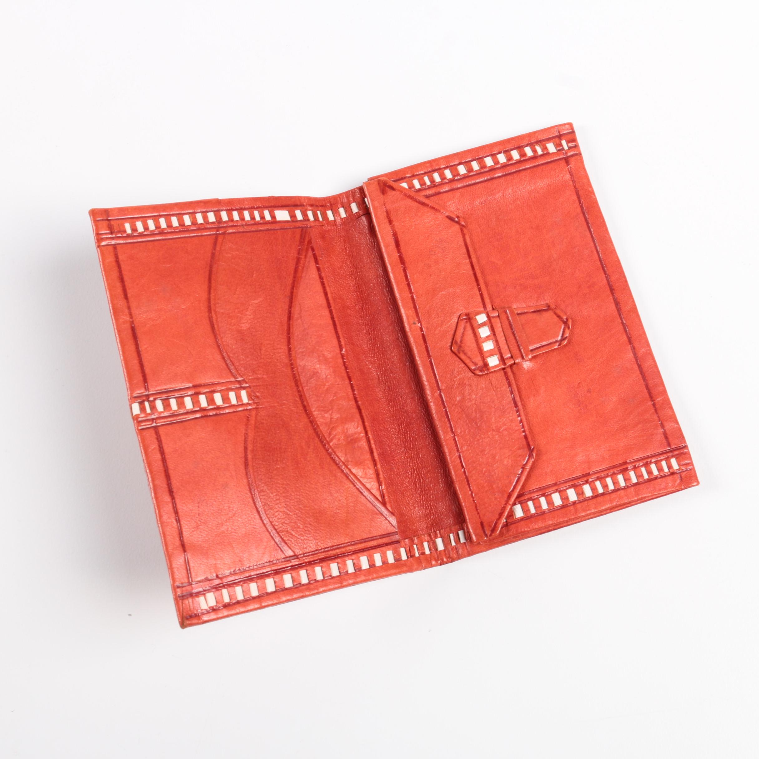 Embossed Leather Wallets