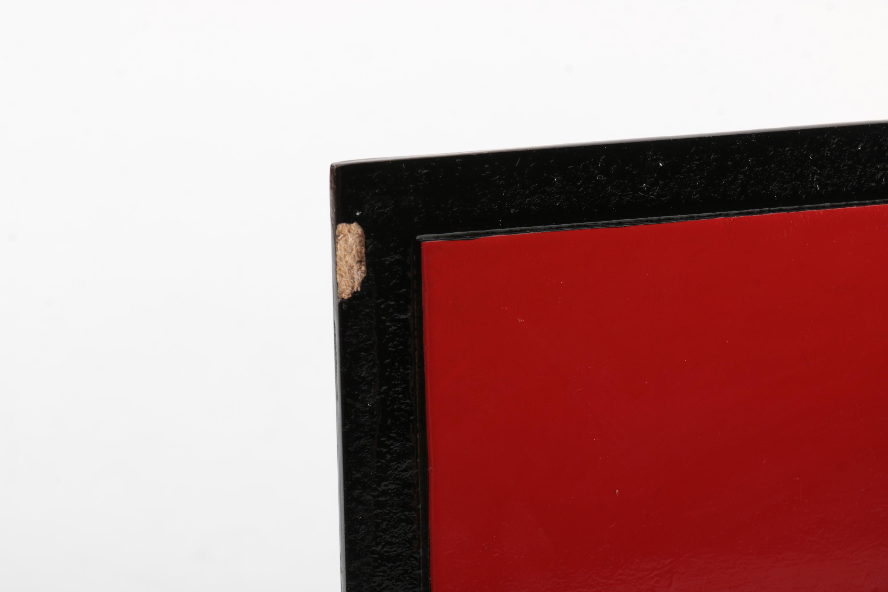 Russian Black Lacquered Trinket Boxes