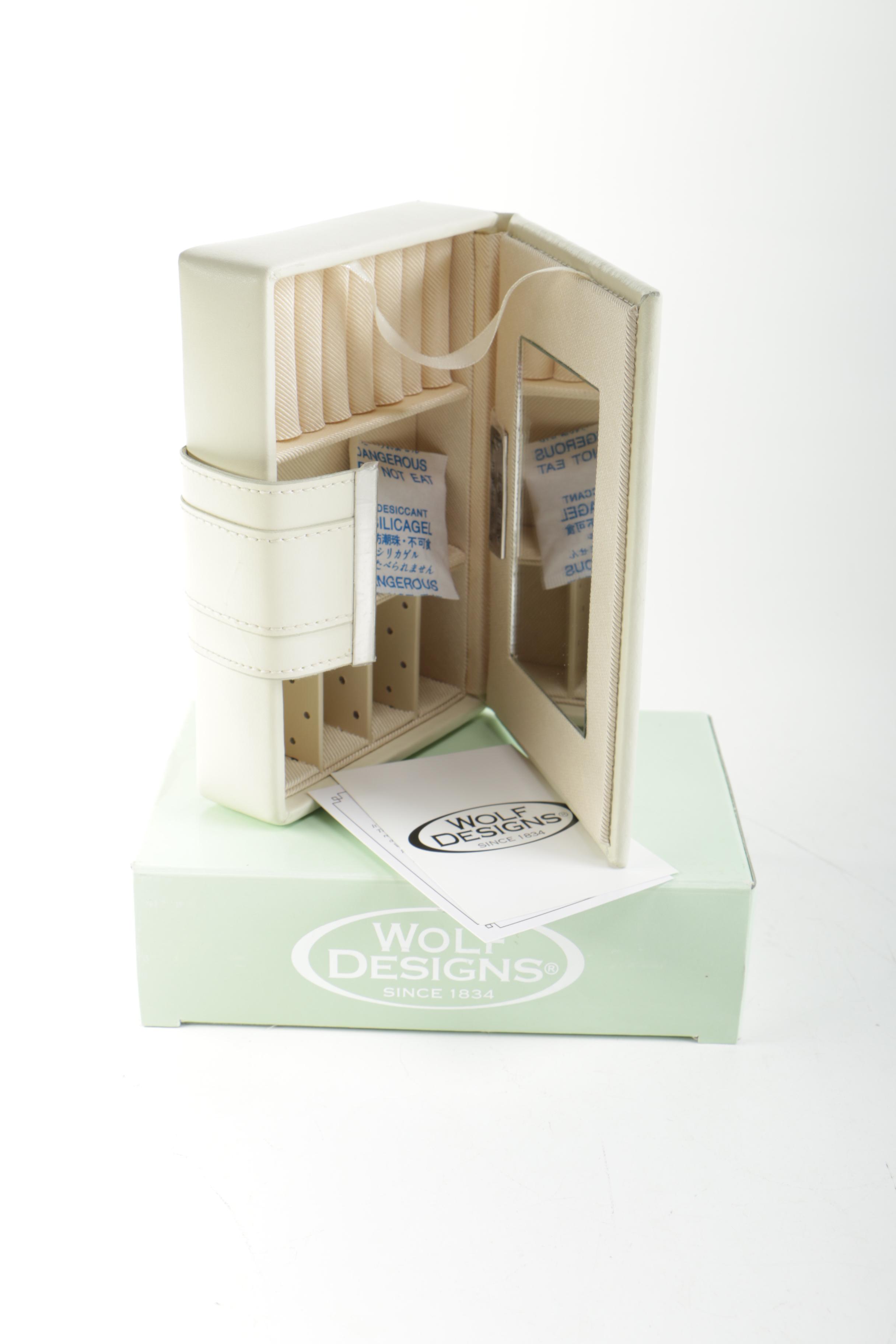 Wolf Designs Jewelry Box, Jewelry Travel Cases and Flask