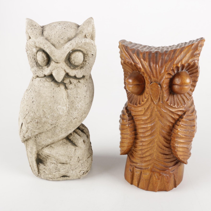 Owl Themed Decorative Figurines