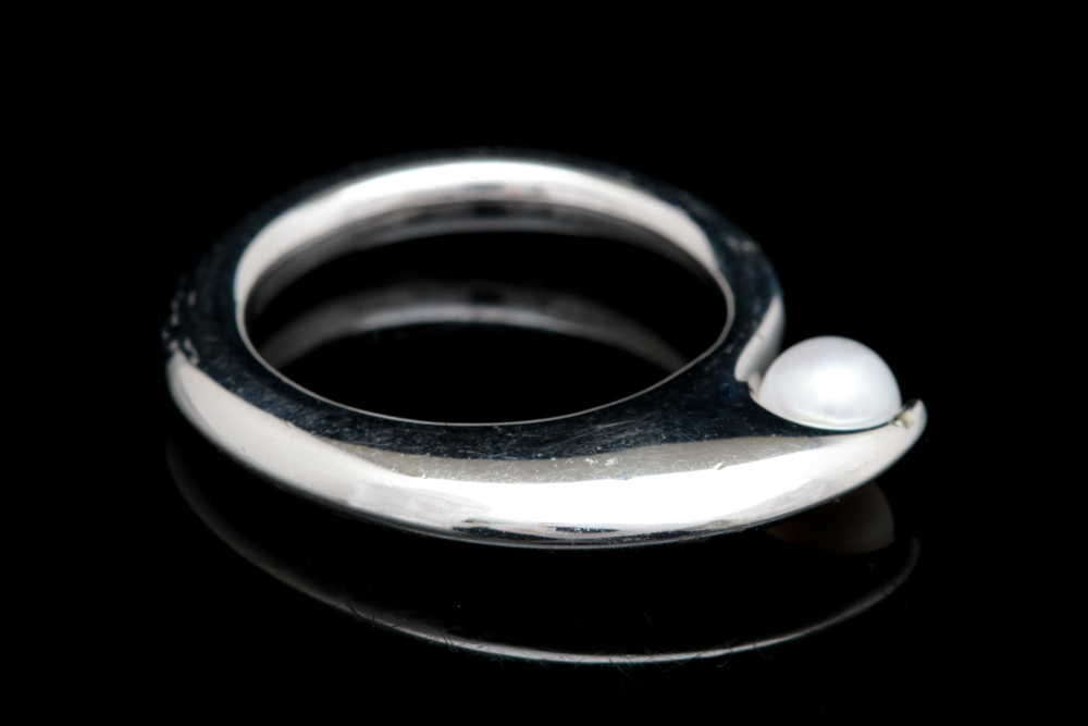 Bastian Sterling Silver and Freshwater Pearl Ring