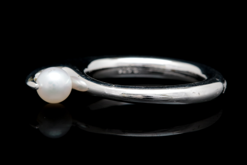 Bastian Sterling Silver and Freshwater Pearl Ring