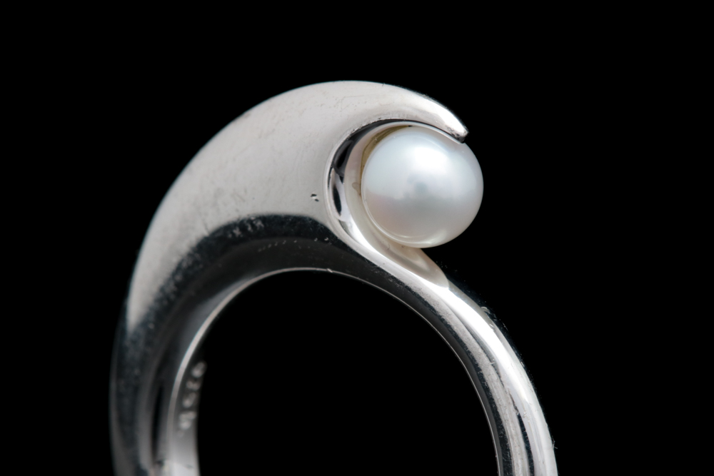Bastian Sterling Silver and Freshwater Pearl Ring