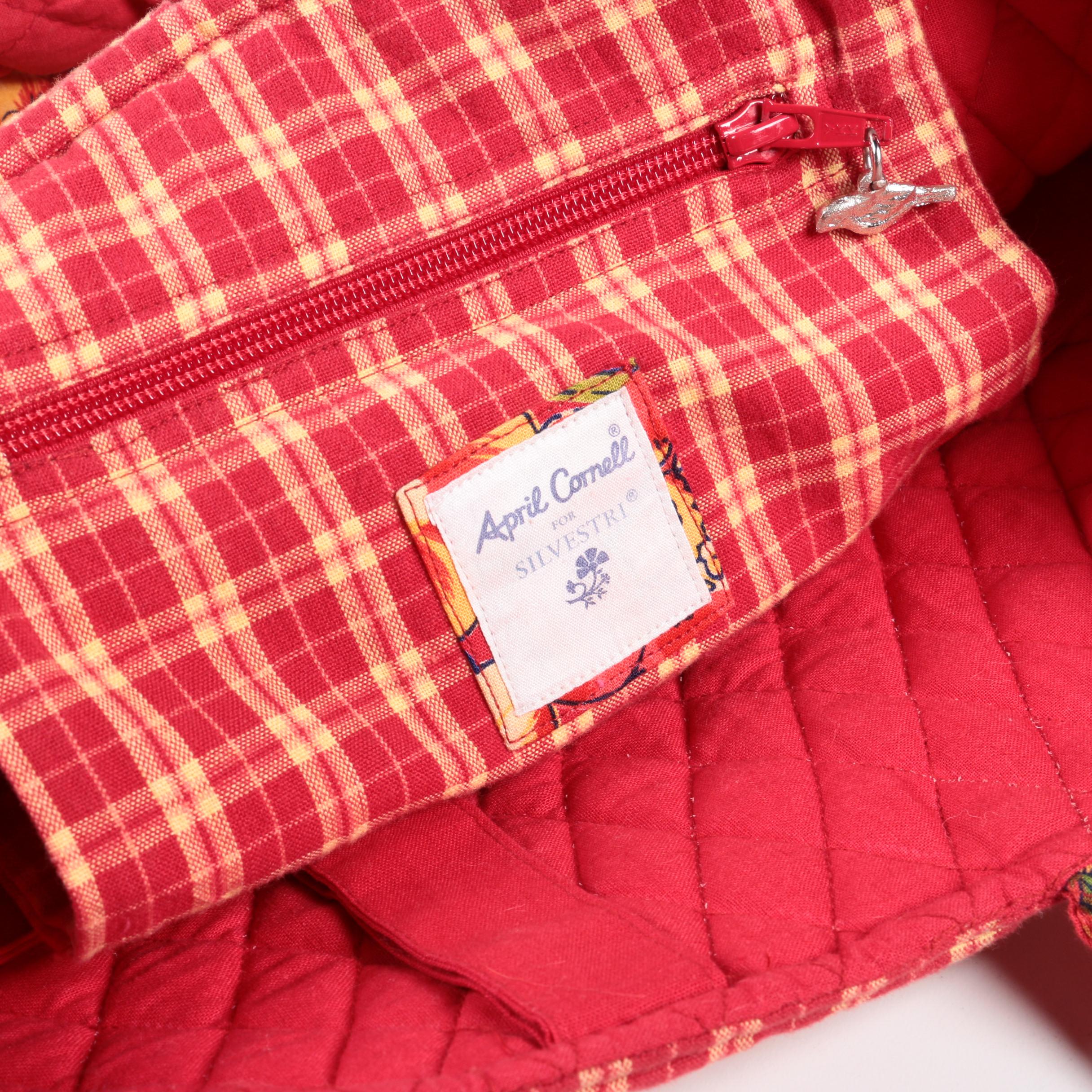 April Cornell for Silvestri Organizer Tote and Vera Bradley Wallet