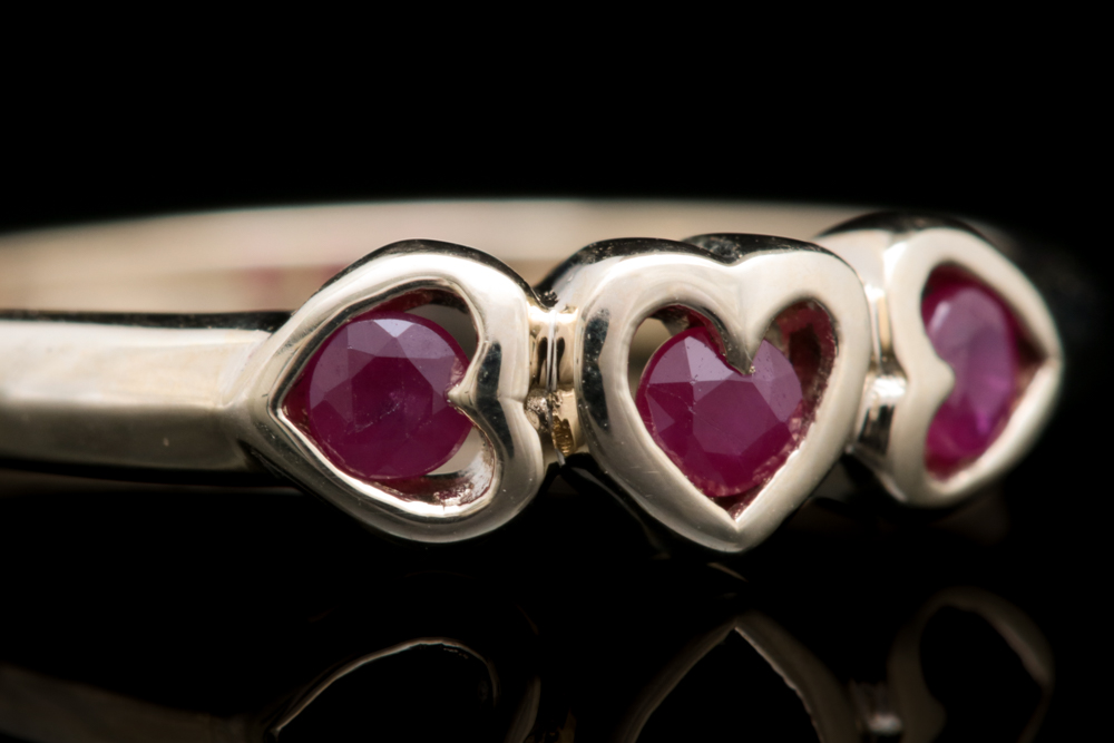 10k Yellow Gold and Ruby Ring