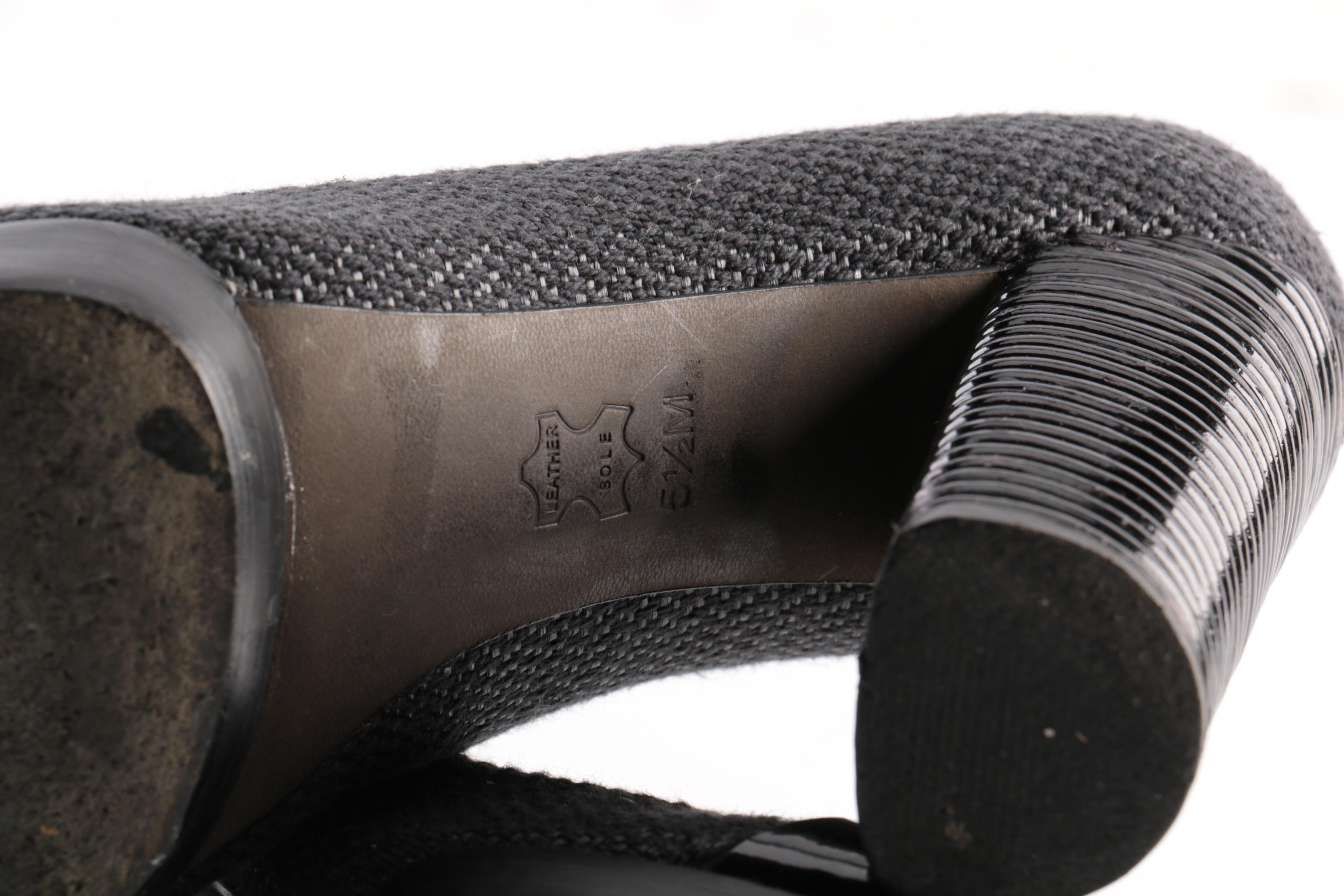 Tory Burch Black Platform Pumps