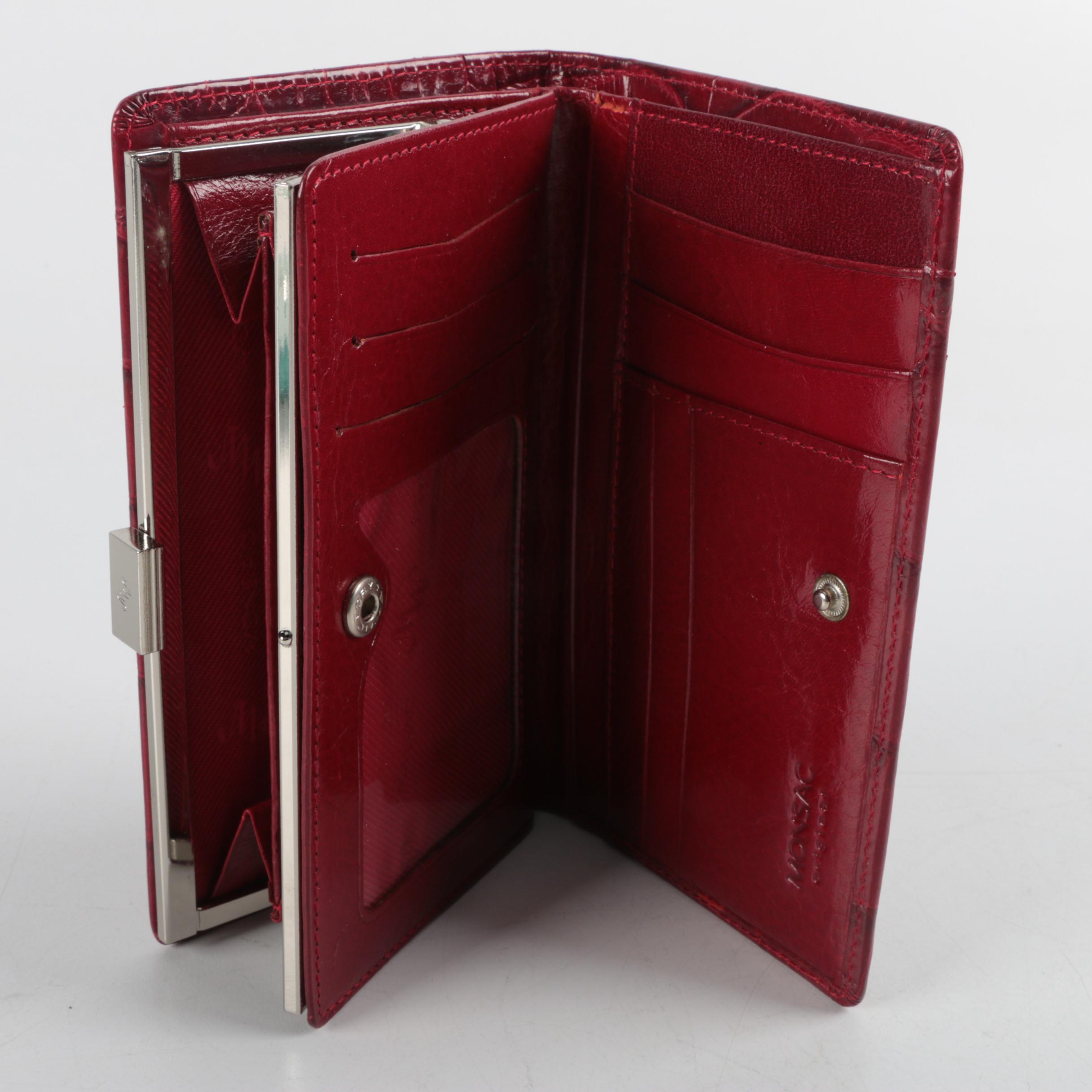 Floral Clutch with Wallets Including Tommy Hilfiger