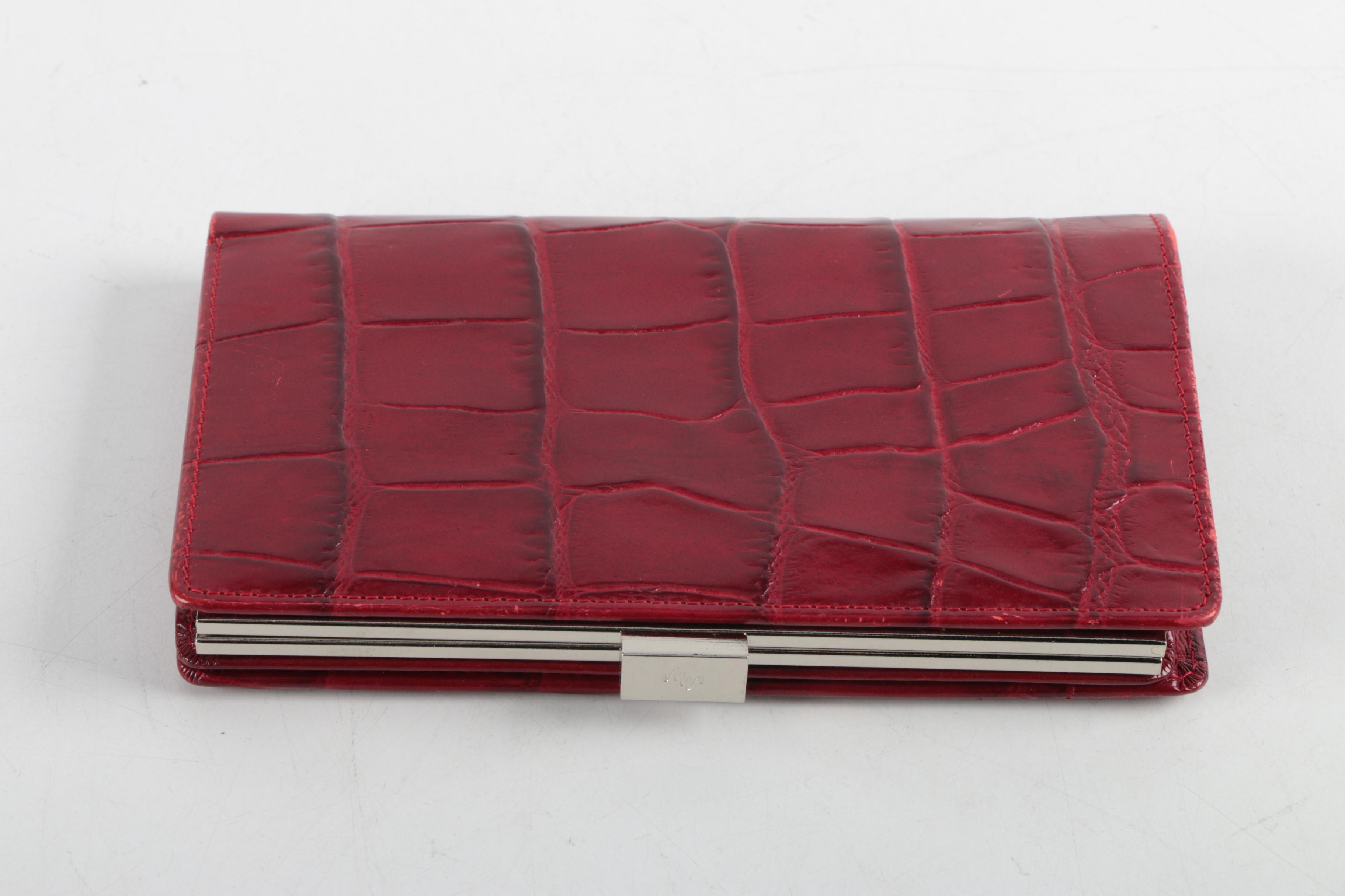 Floral Clutch with Wallets Including Tommy Hilfiger