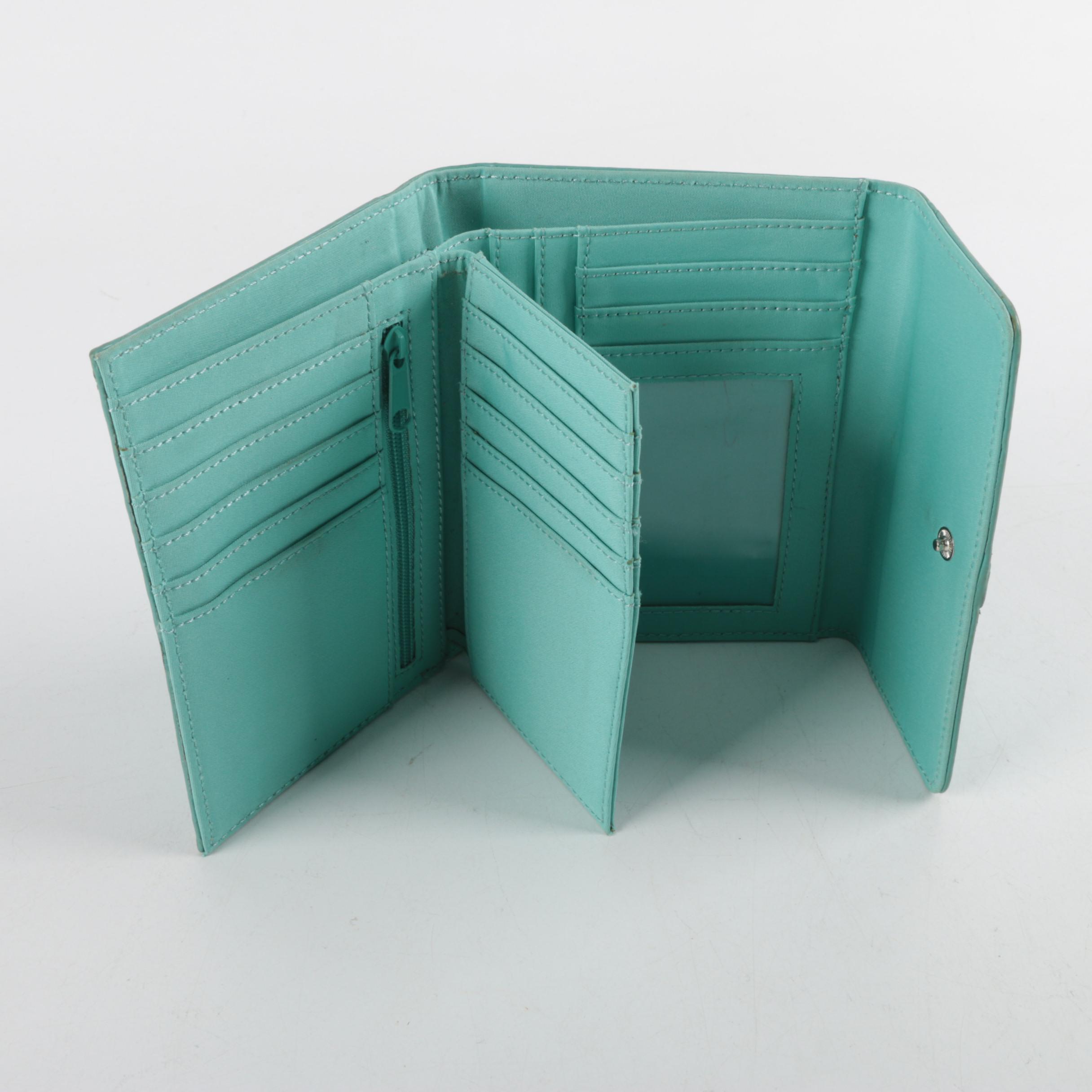 Floral Clutch with Wallets Including Tommy Hilfiger