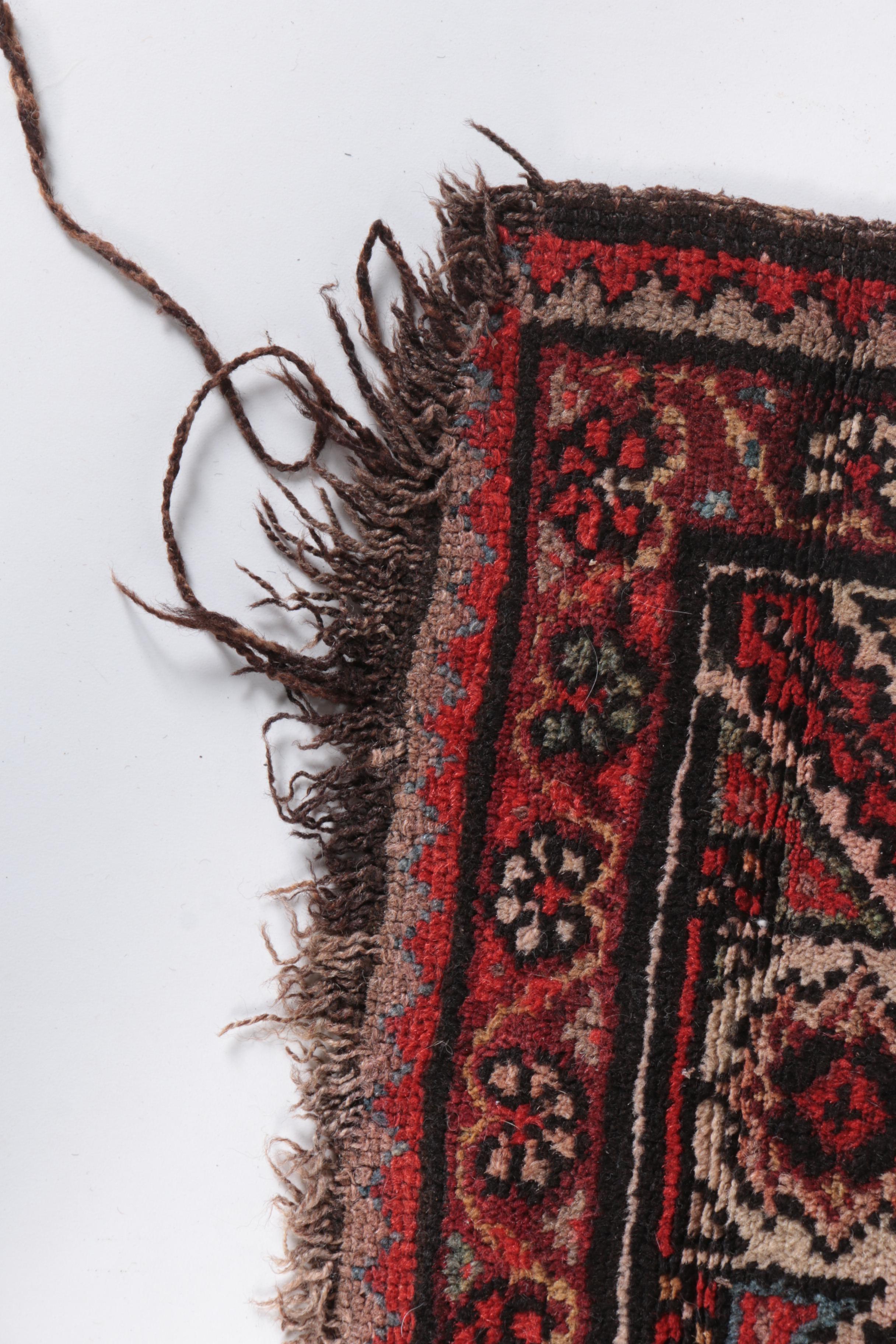 PRIORITY-Semi-Antique Hand-Knotted Northwest Persian Tribal Accent Rug