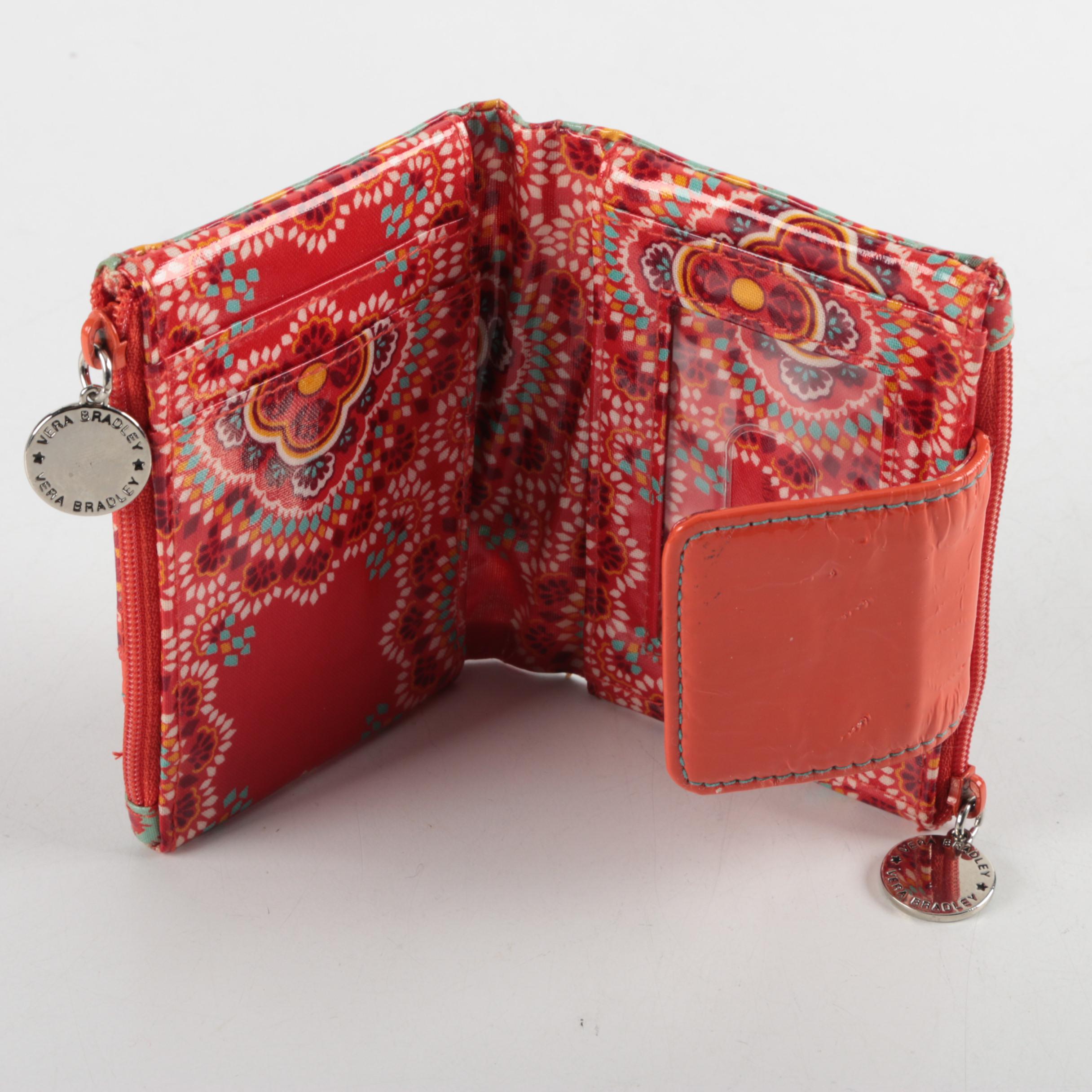 Vera Bradley Frill Wallets and Cosmetic Bag