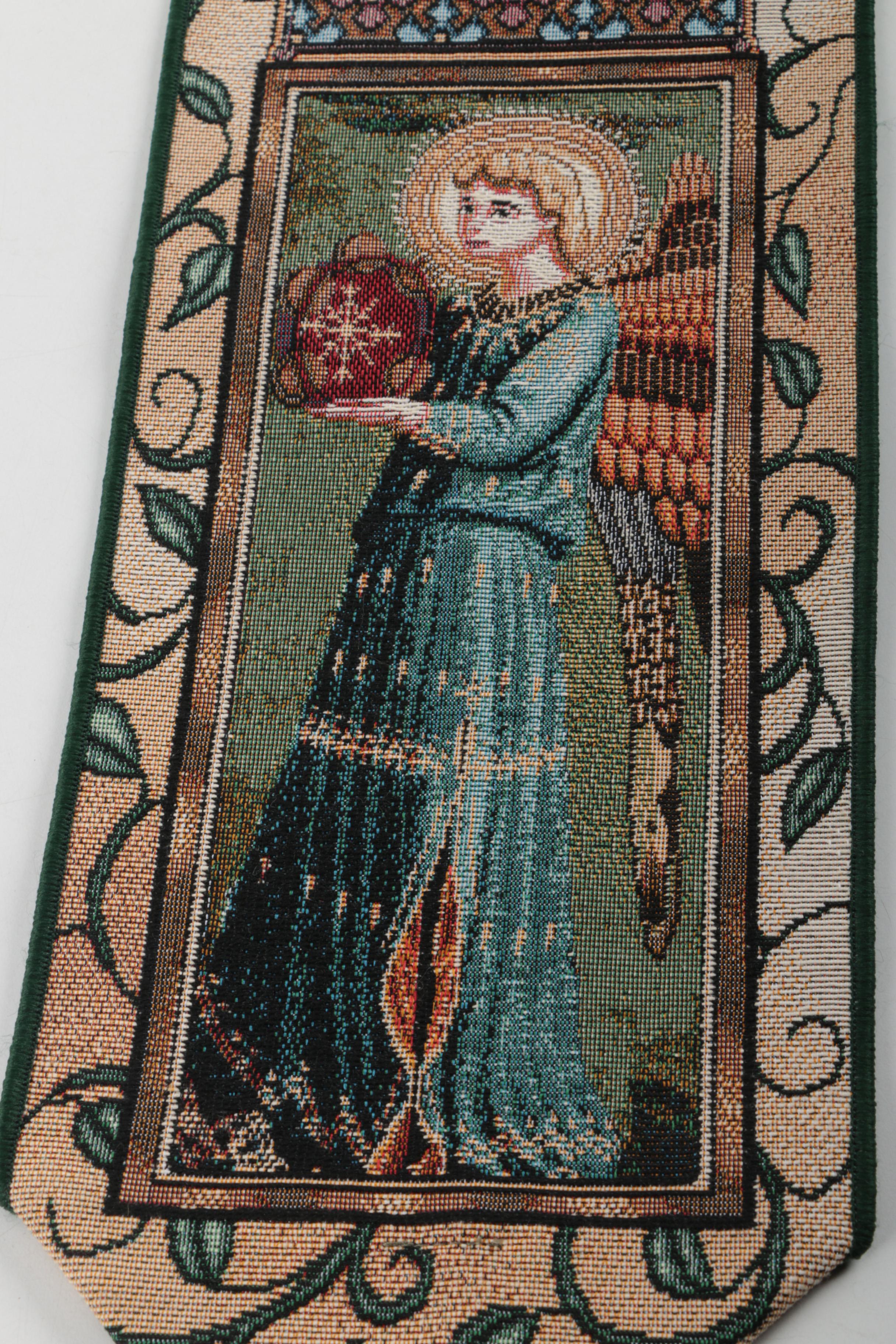 Tapestry Bell Pull and Pillow Cover