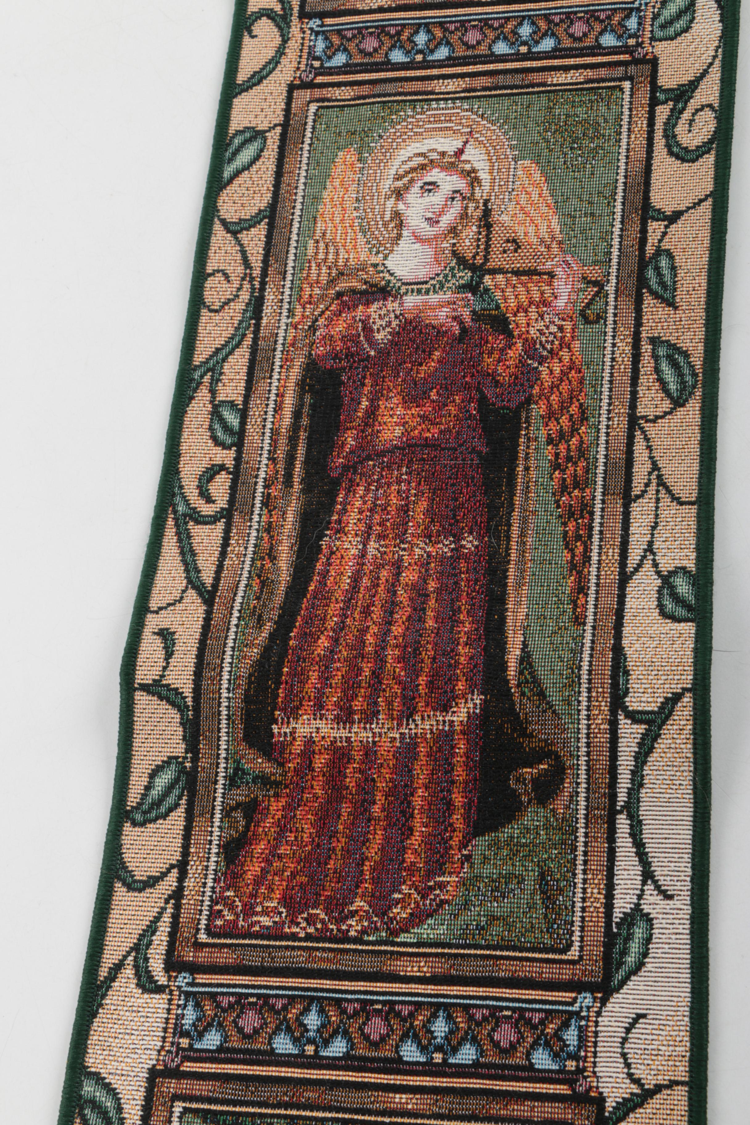 Tapestry Bell Pull and Pillow Cover