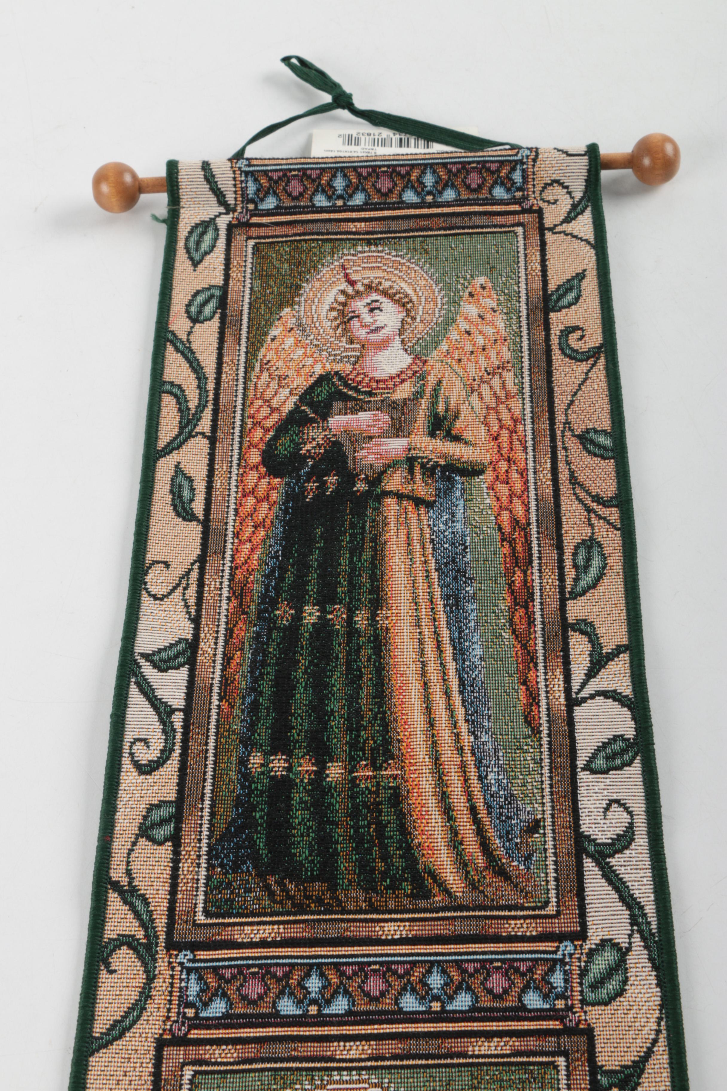 Tapestry Bell Pull and Pillow Cover