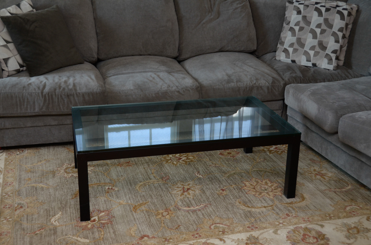 Modern Style Glass Coffee Table