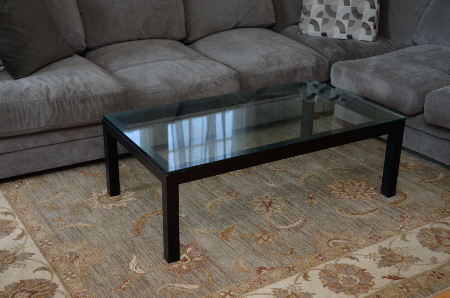 Modern Style Glass Coffee Table