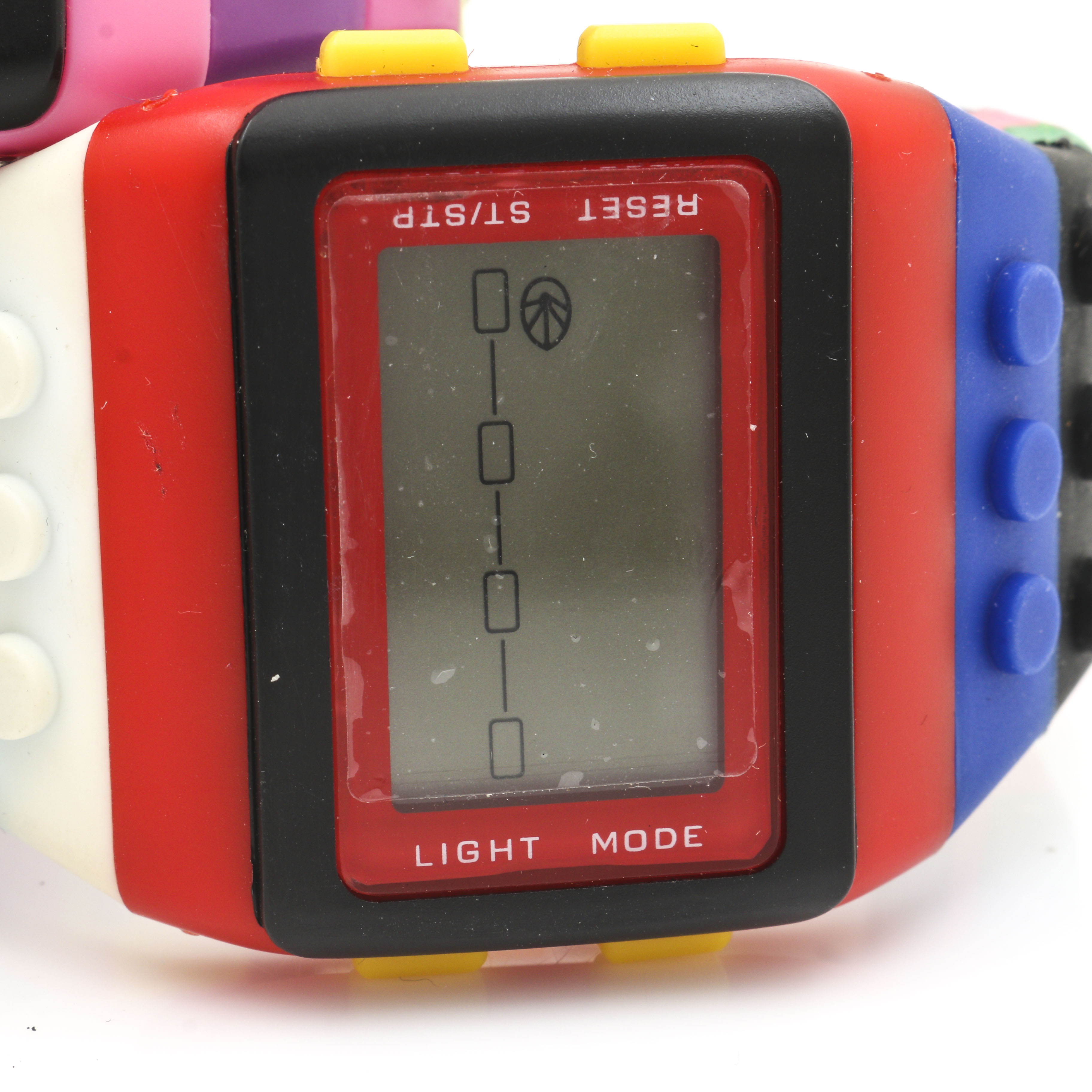 Grouping of Shhors Rainbow Building Block Digital Watch