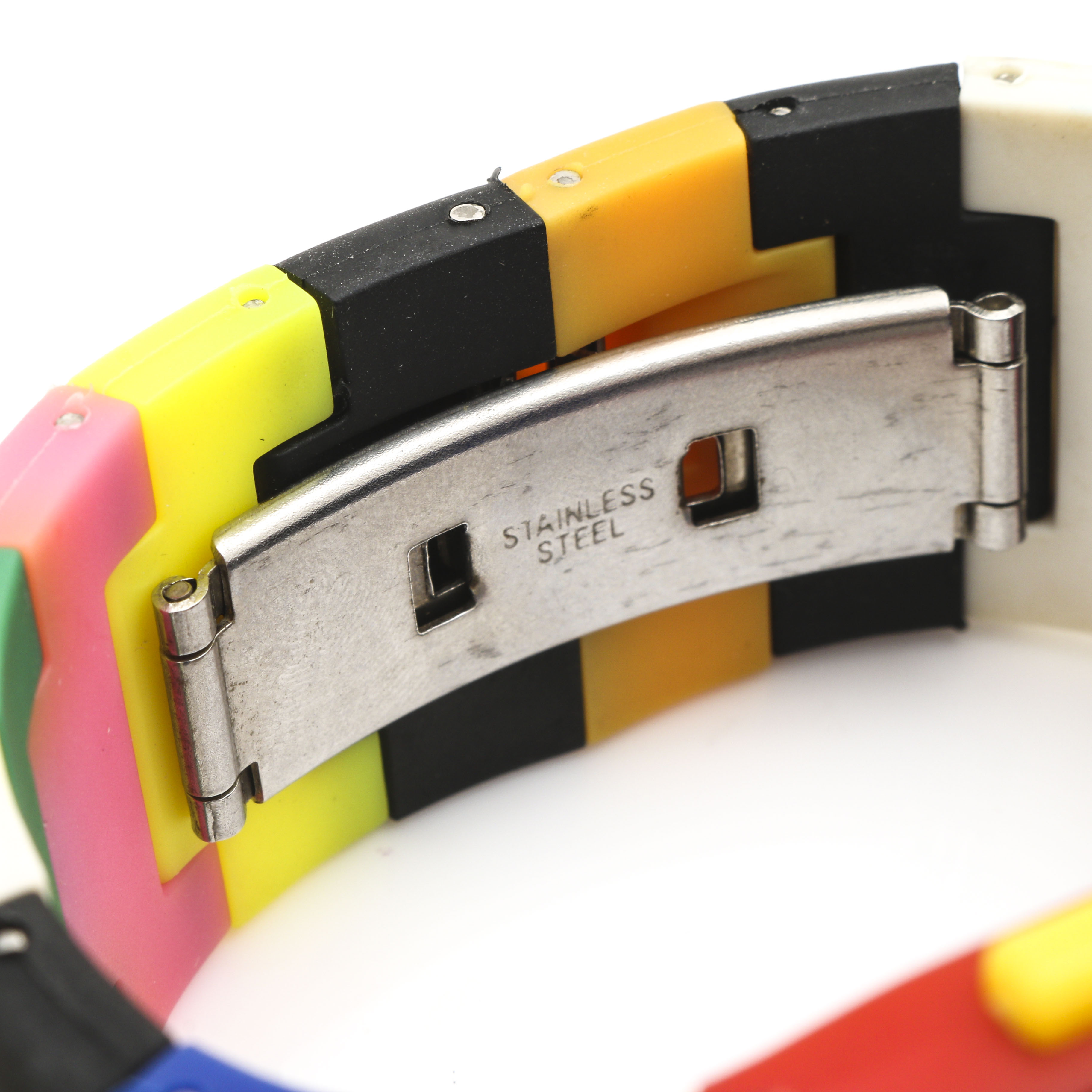 Grouping of Shhors Rainbow Building Block Digital Watch