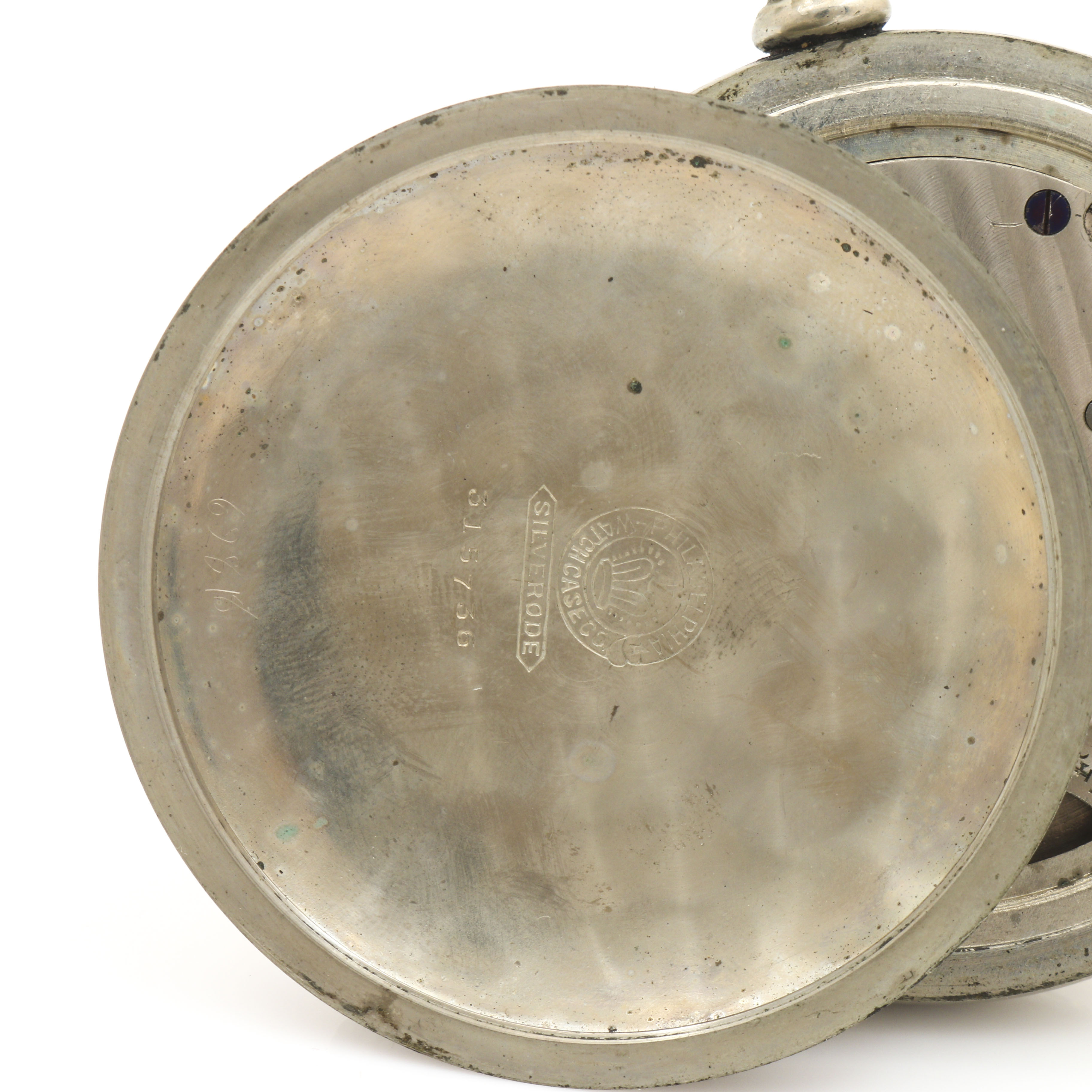 New Era Silverode Side Winder Pocket Watch