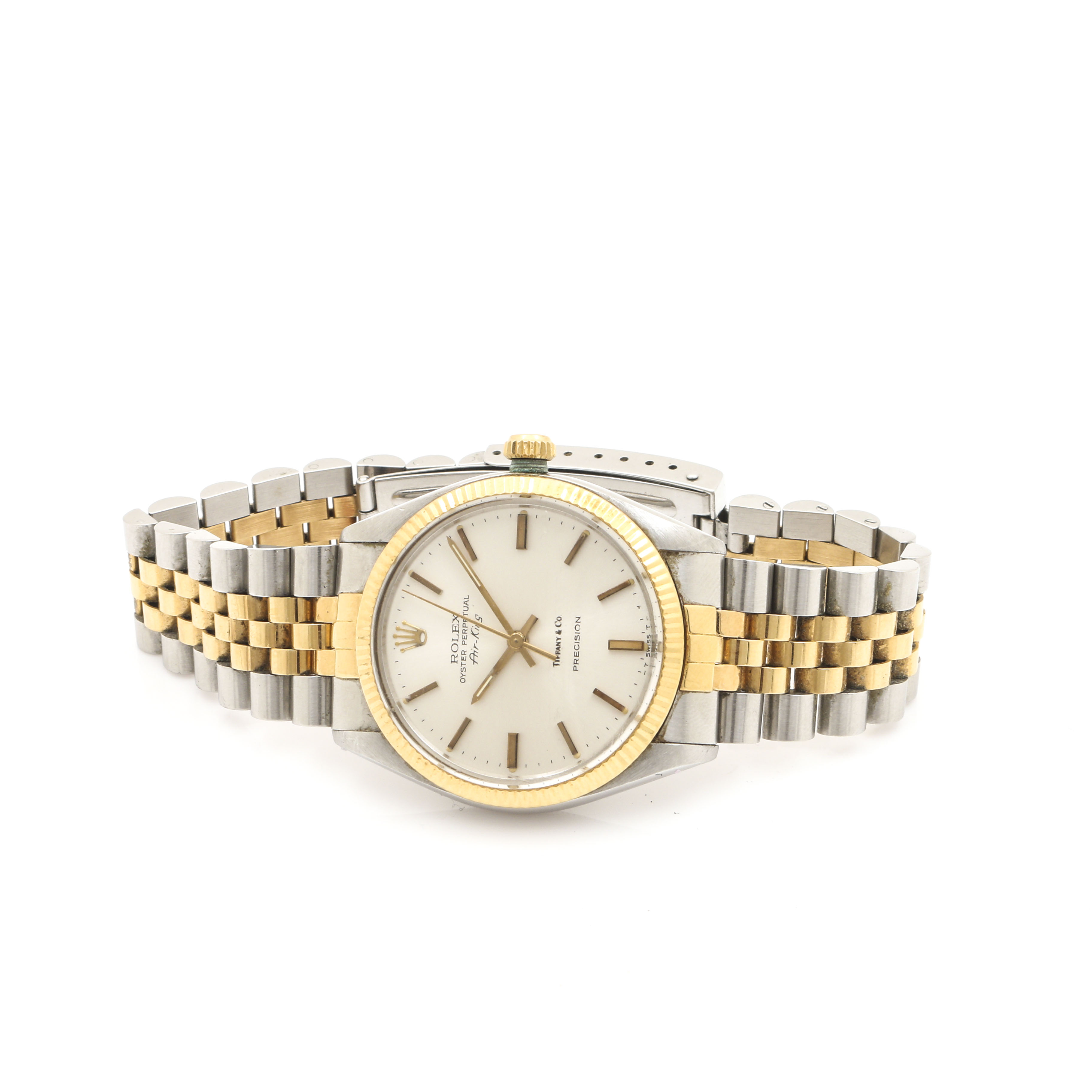 Rolex Oyster Perpetual Air King 18K Yellow Gold and Stainless Steel Watch