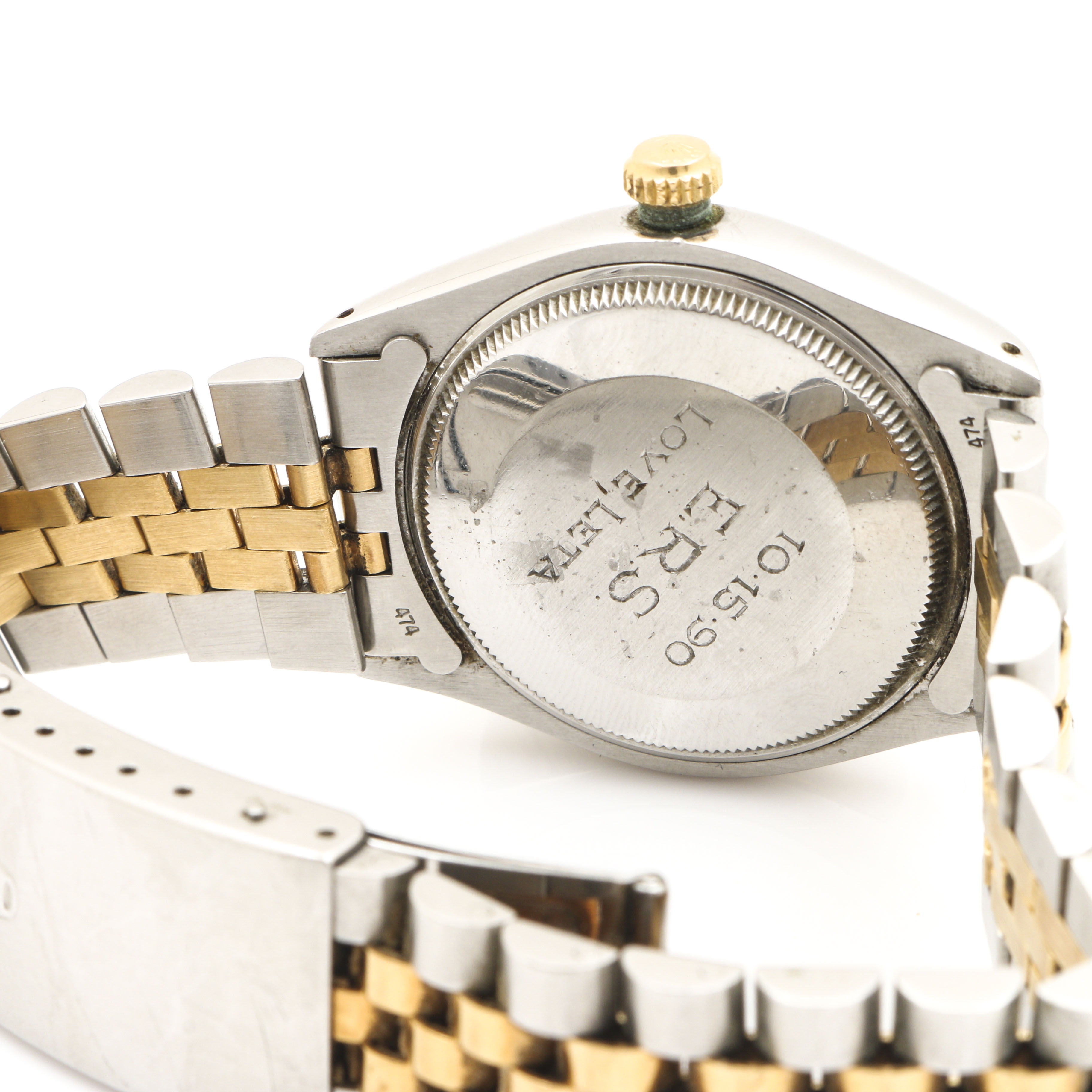 Rolex Oyster Perpetual Air King 18K Yellow Gold and Stainless Steel Watch