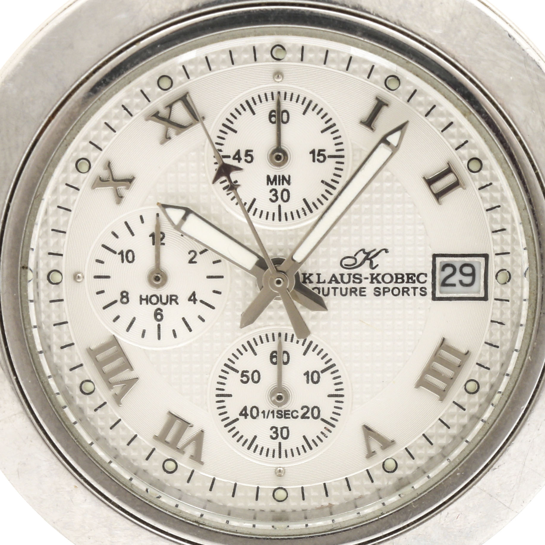 Klaus-Kobec Stainless Steel Watch