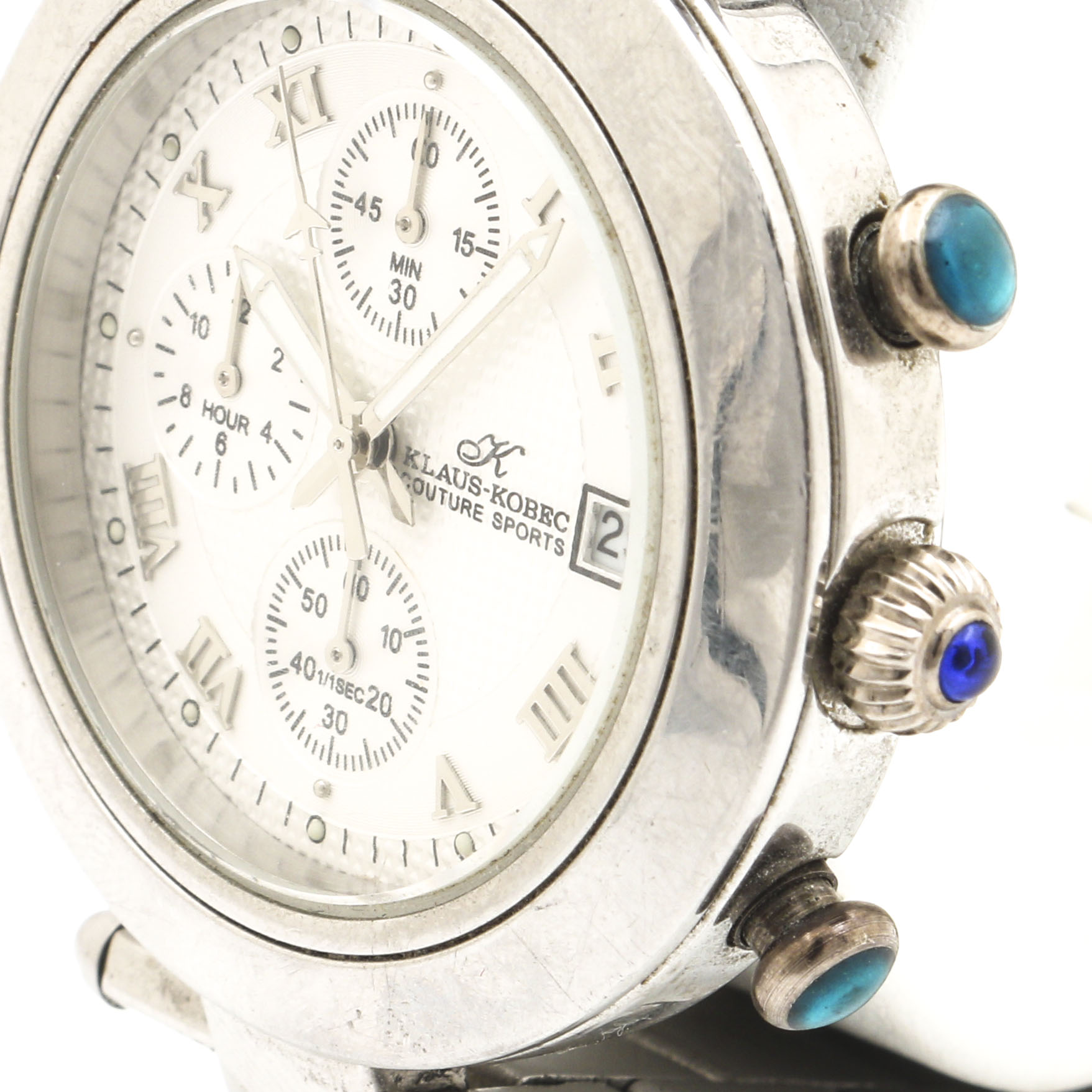 Klaus-Kobec Stainless Steel Watch