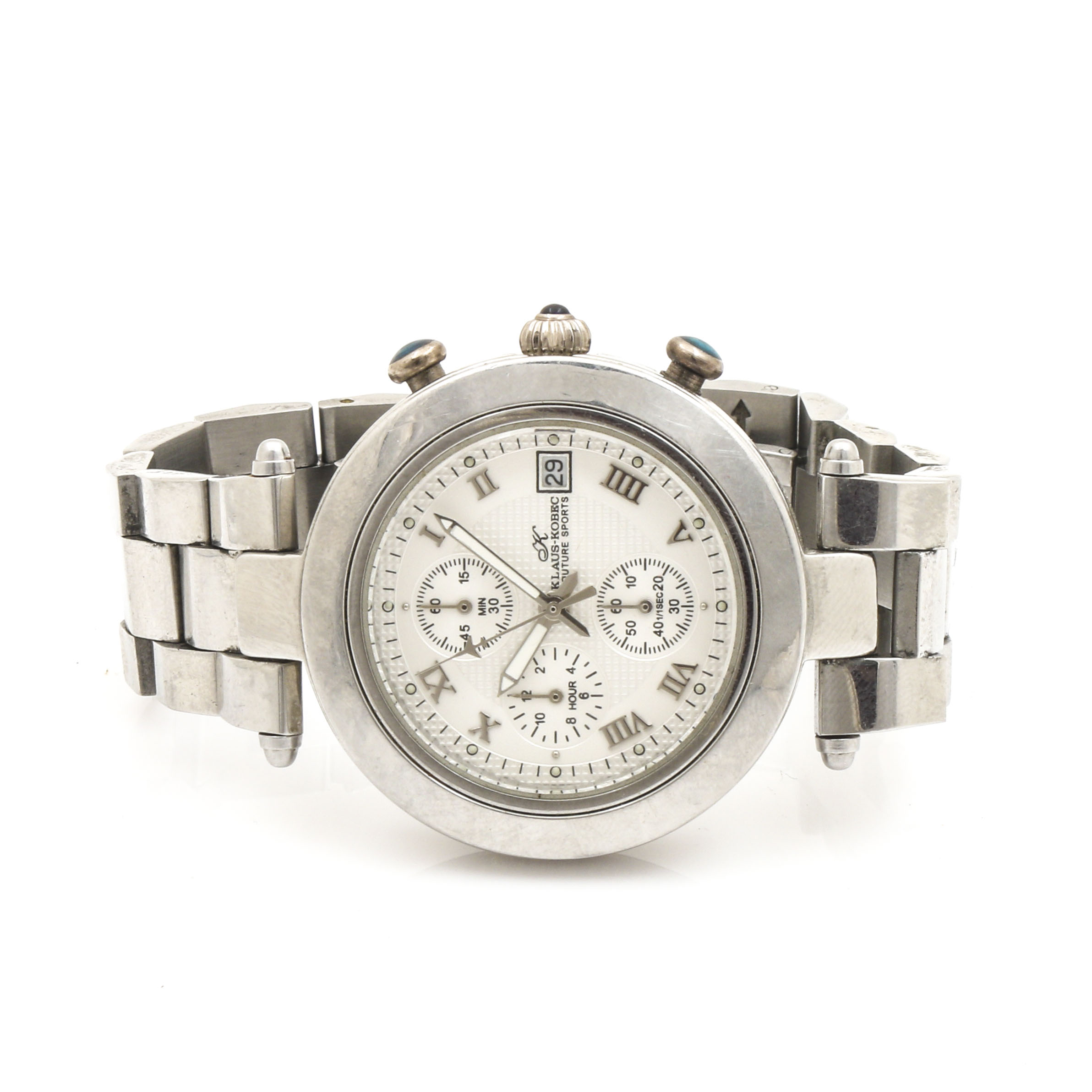 Klaus-Kobec Stainless Steel Watch