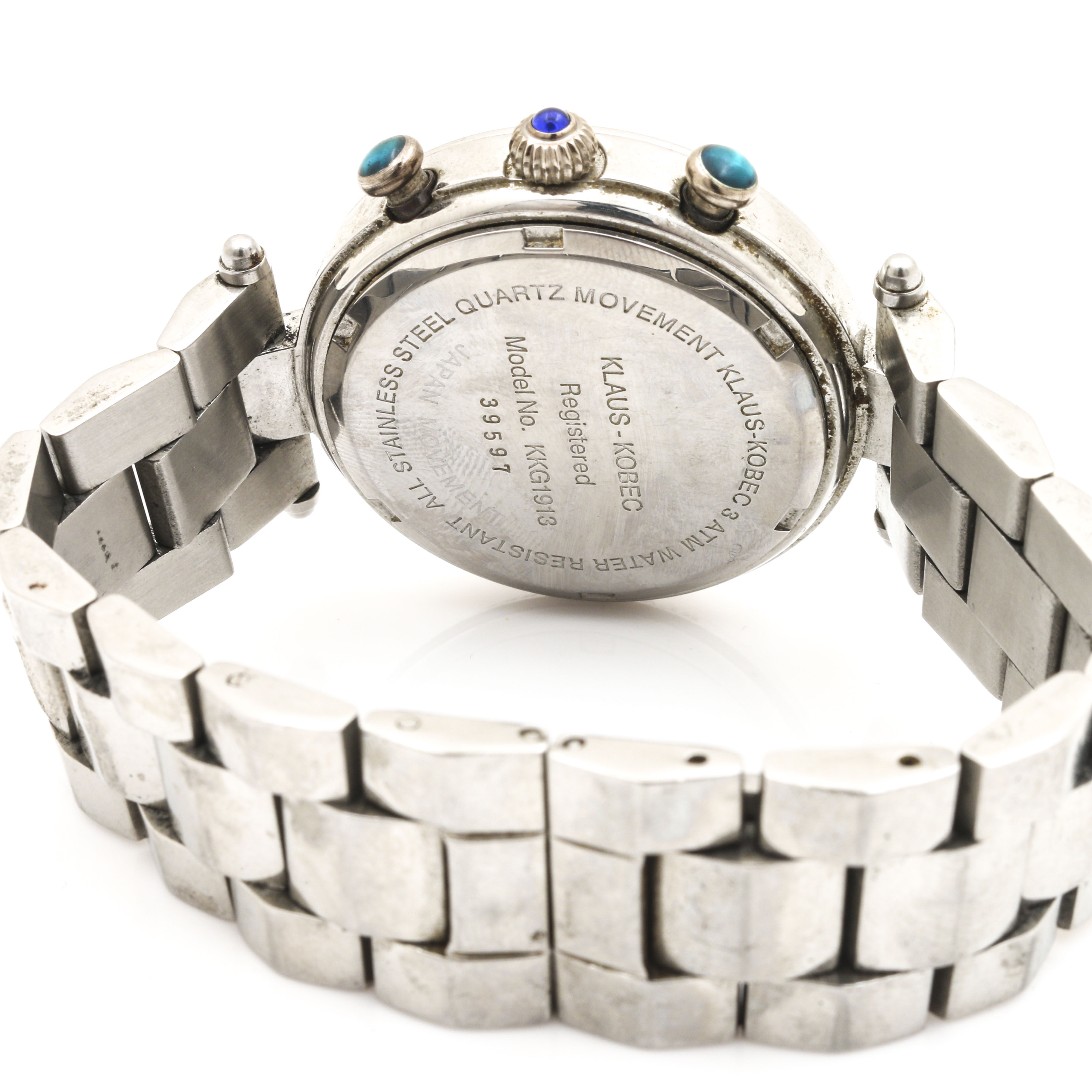 Klaus-Kobec Stainless Steel Watch