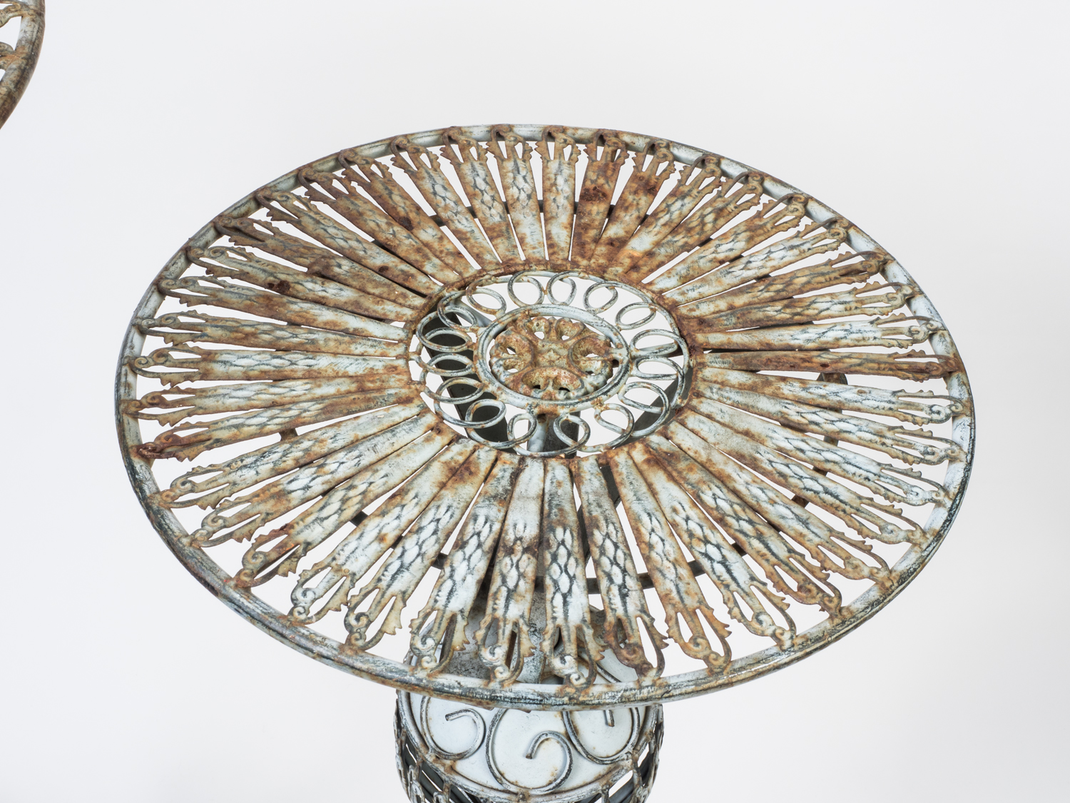 Pair of Vintage Metal Plant Stands