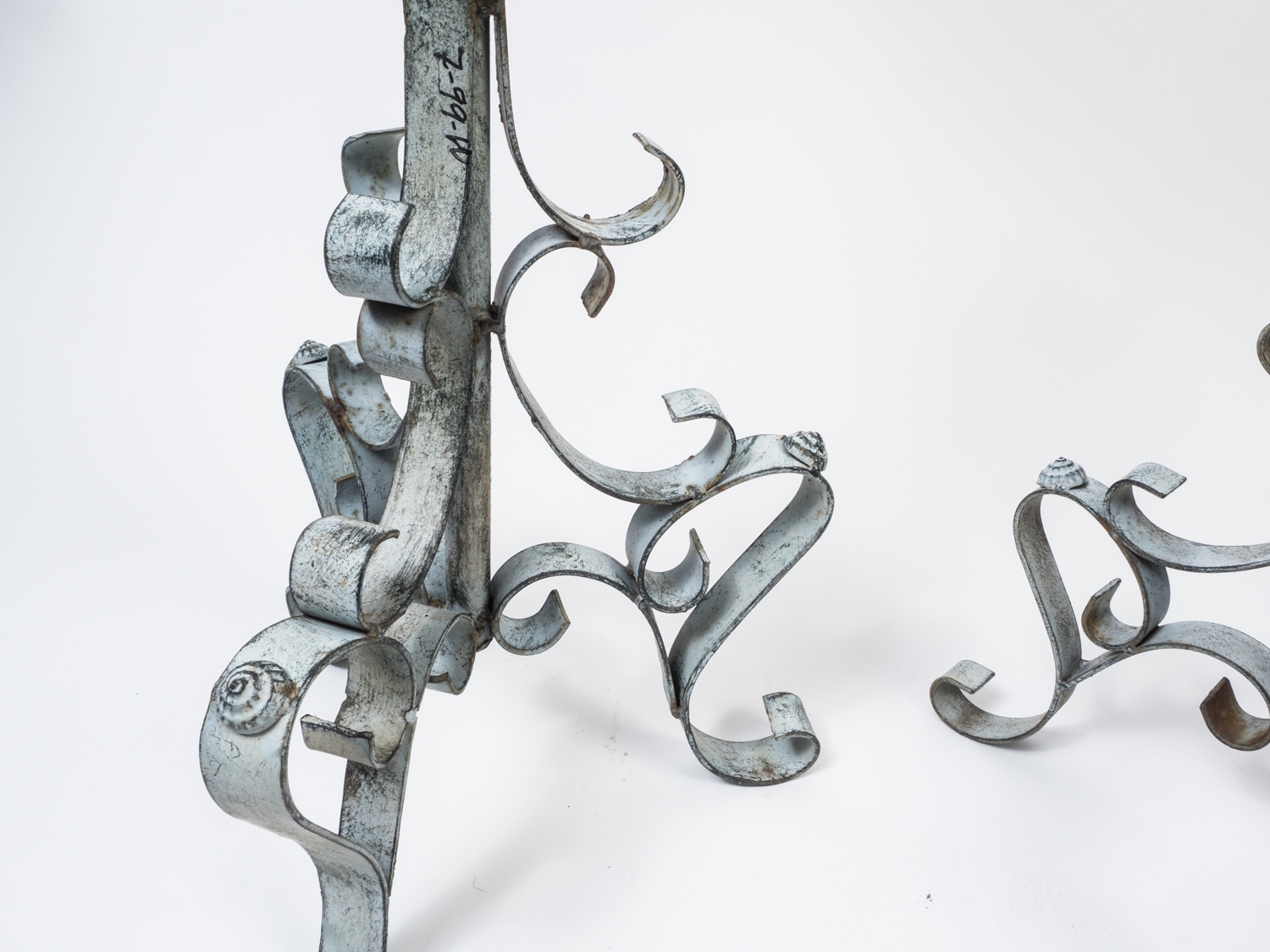 Pair of Vintage Metal Plant Stands