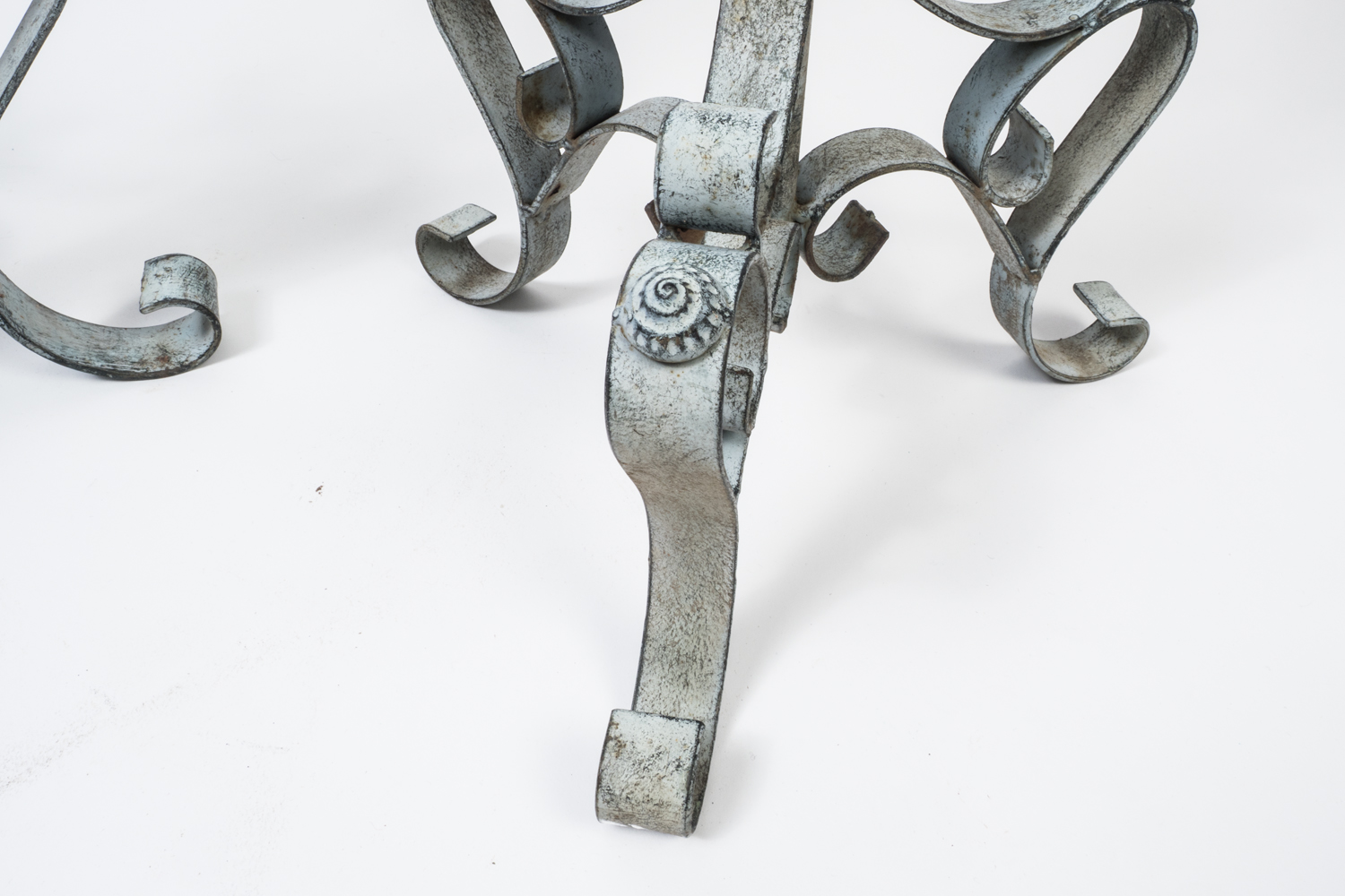 Pair of Vintage Metal Plant Stands