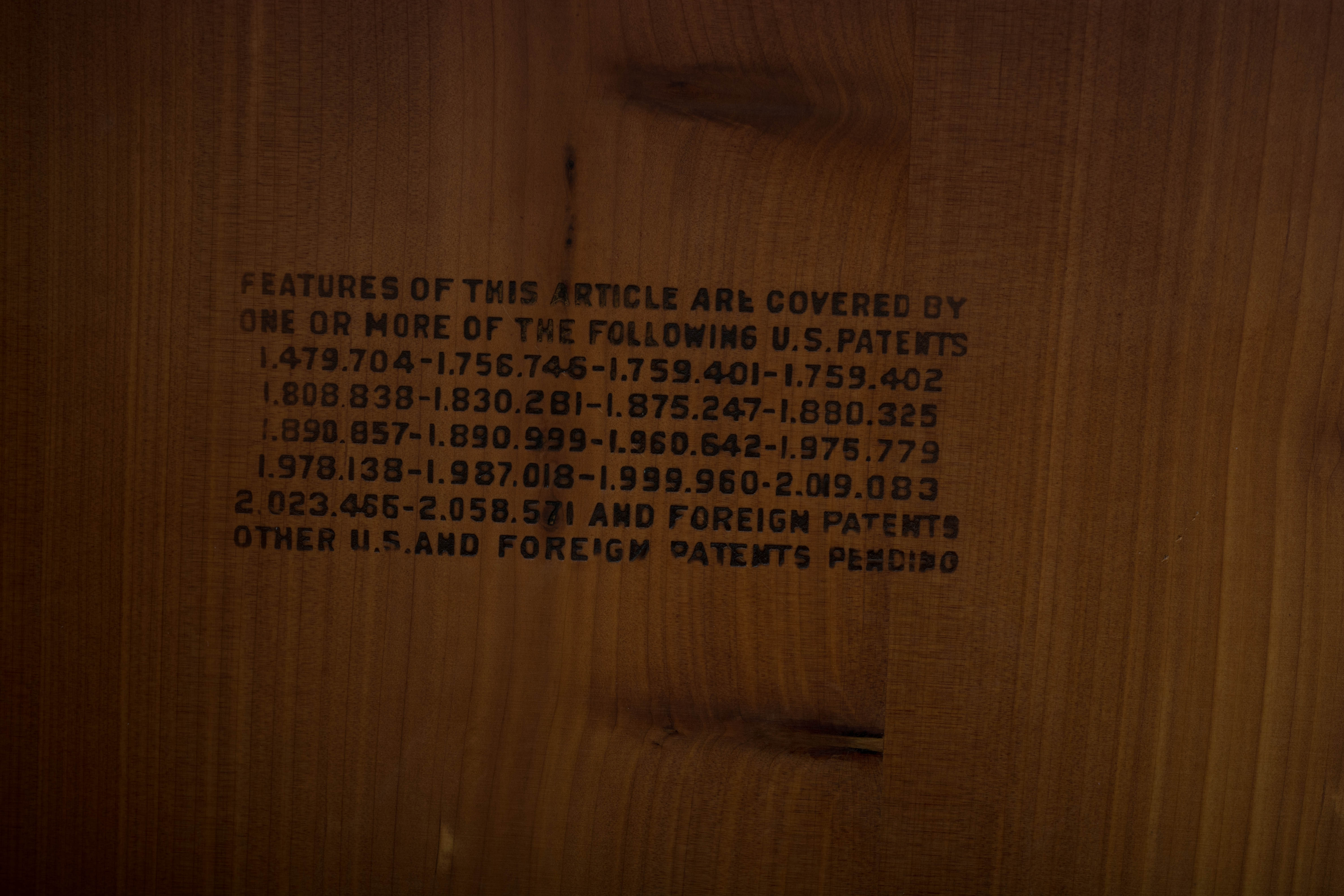 Art Deco Style "Aroma-Tite" Waterfall Cedar Chest by Lane Furniture