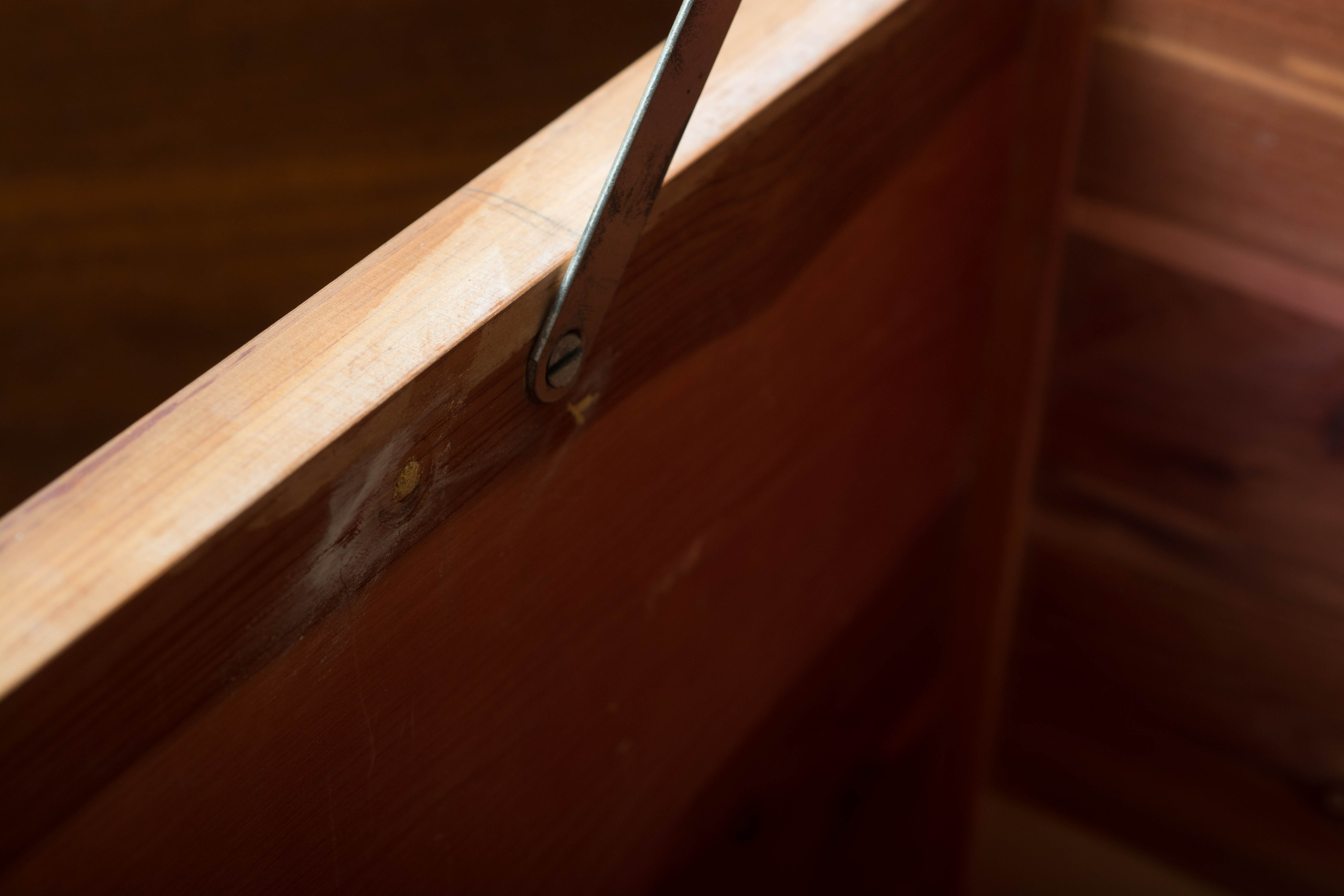 Art Deco Style "Aroma-Tite" Waterfall Cedar Chest by Lane Furniture