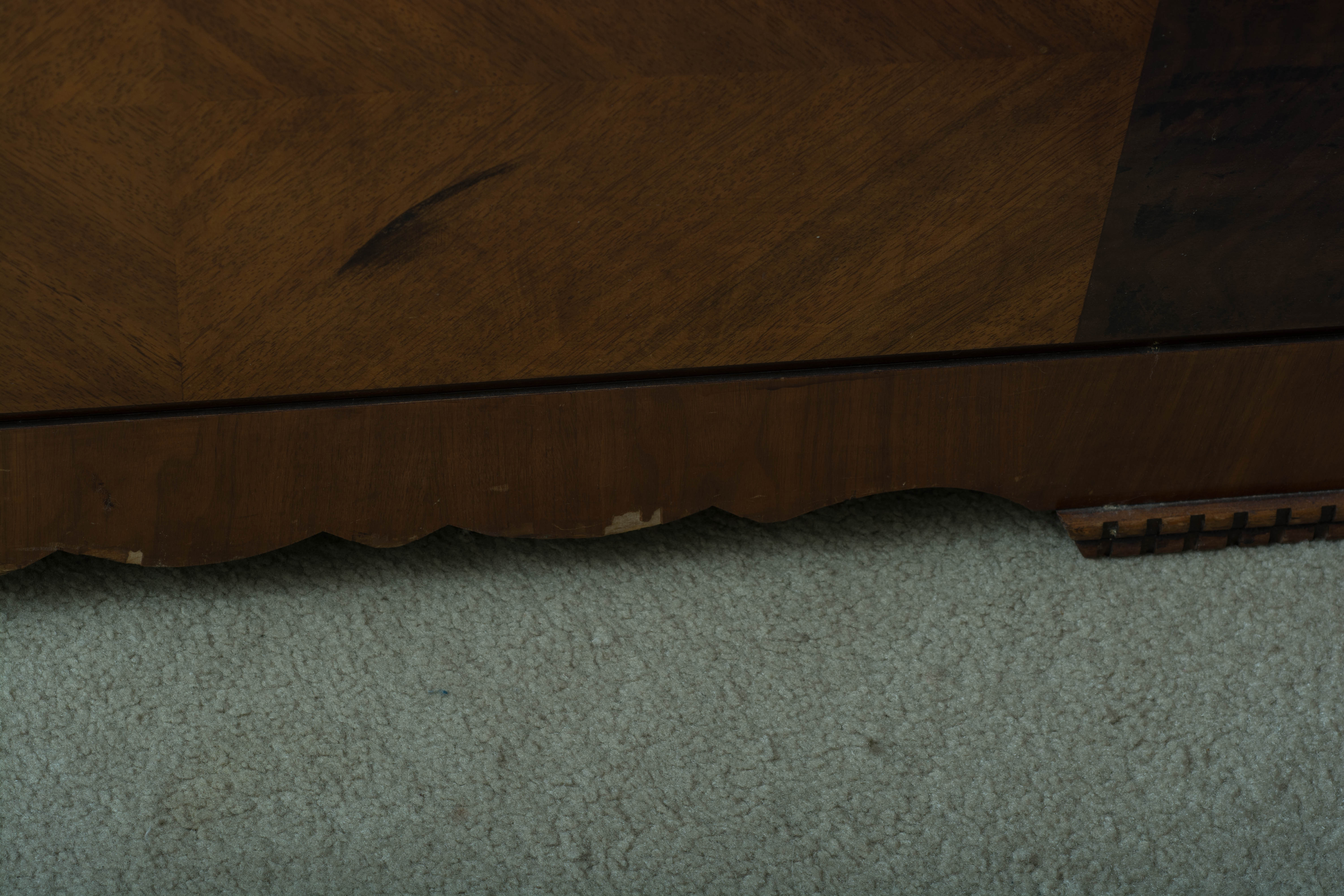 Art Deco Style "Aroma-Tite" Waterfall Cedar Chest by Lane Furniture