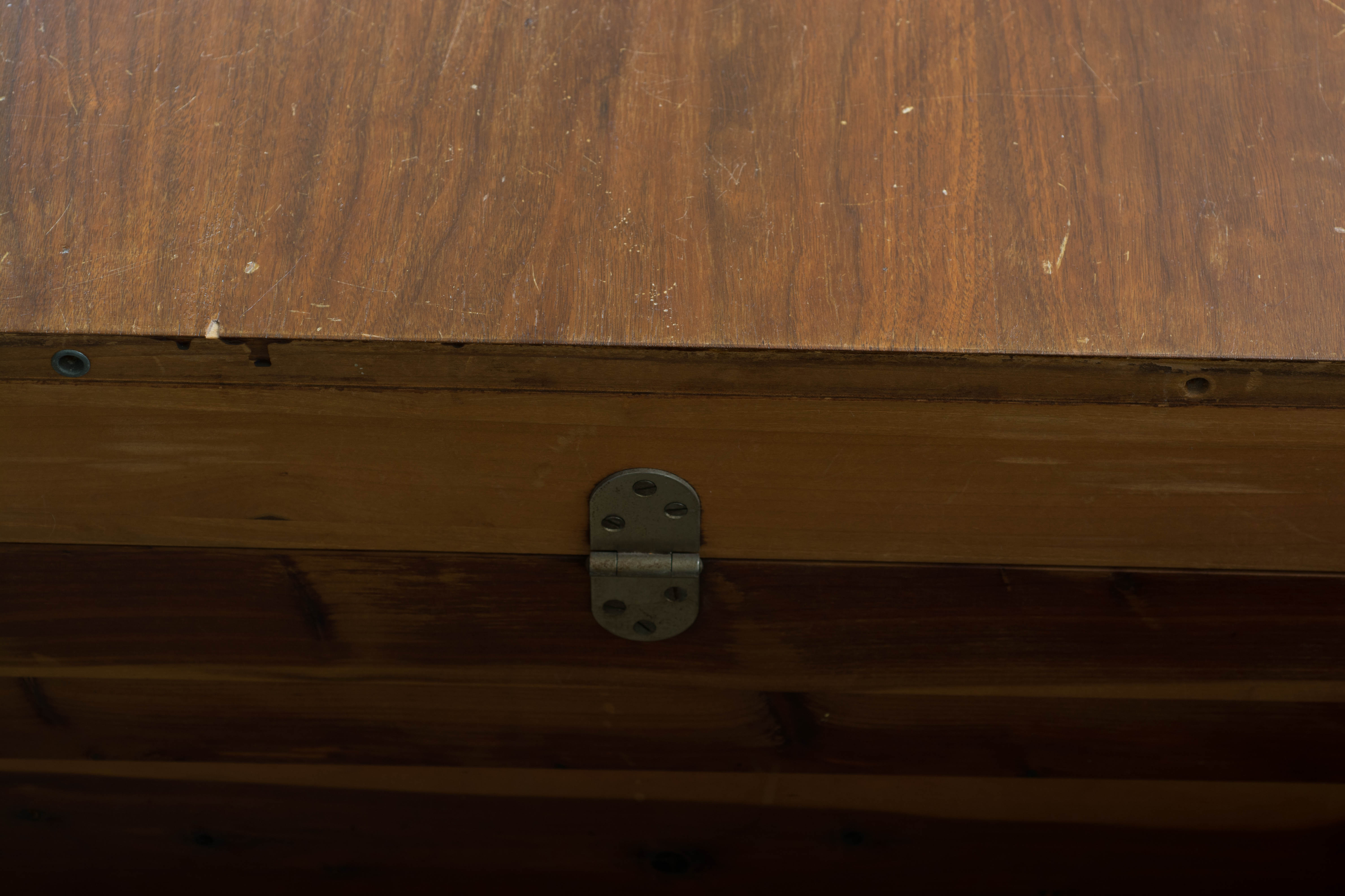 Art Deco Style "Aroma-Tite" Waterfall Cedar Chest by Lane Furniture