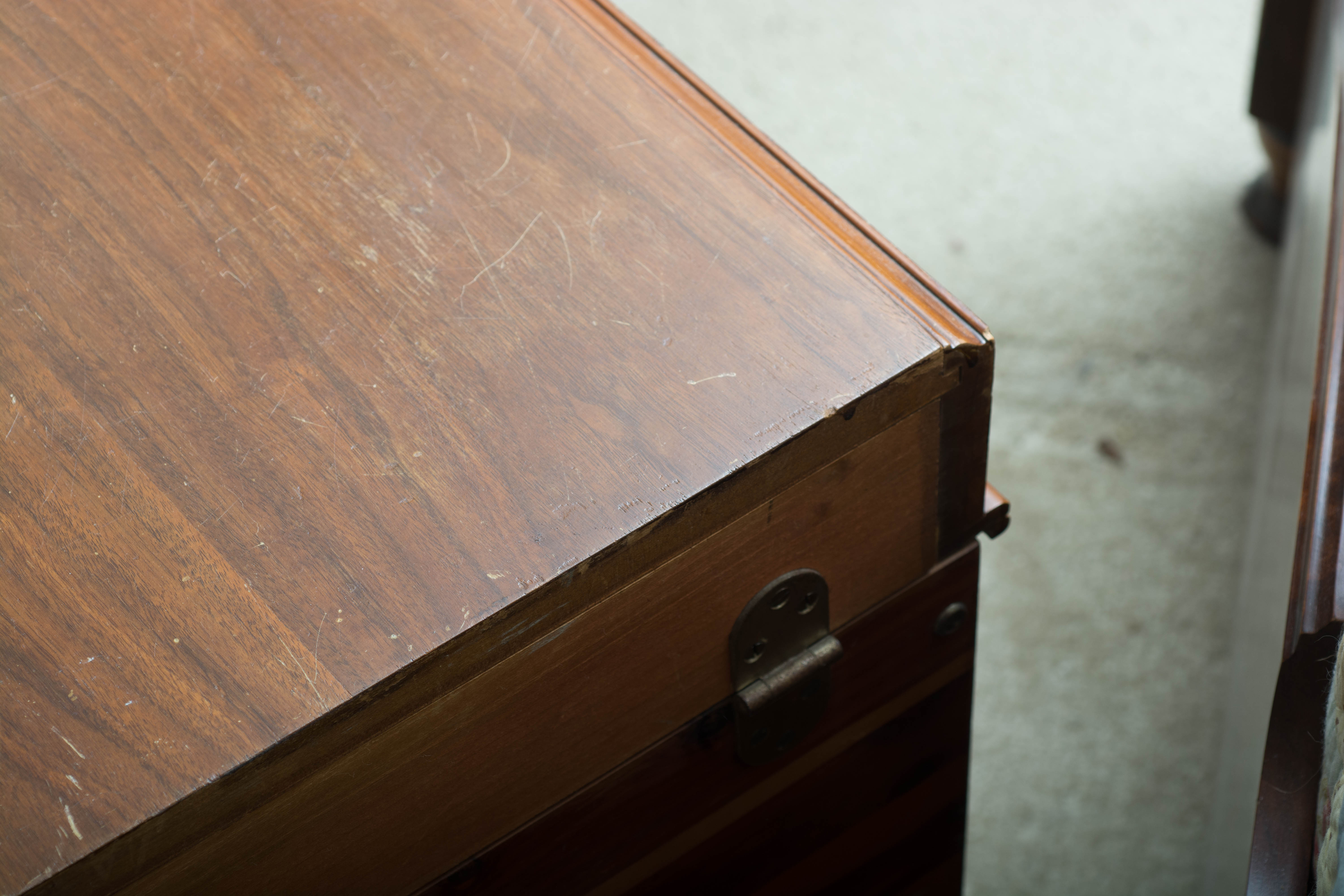 Art Deco Style "Aroma-Tite" Waterfall Cedar Chest by Lane Furniture