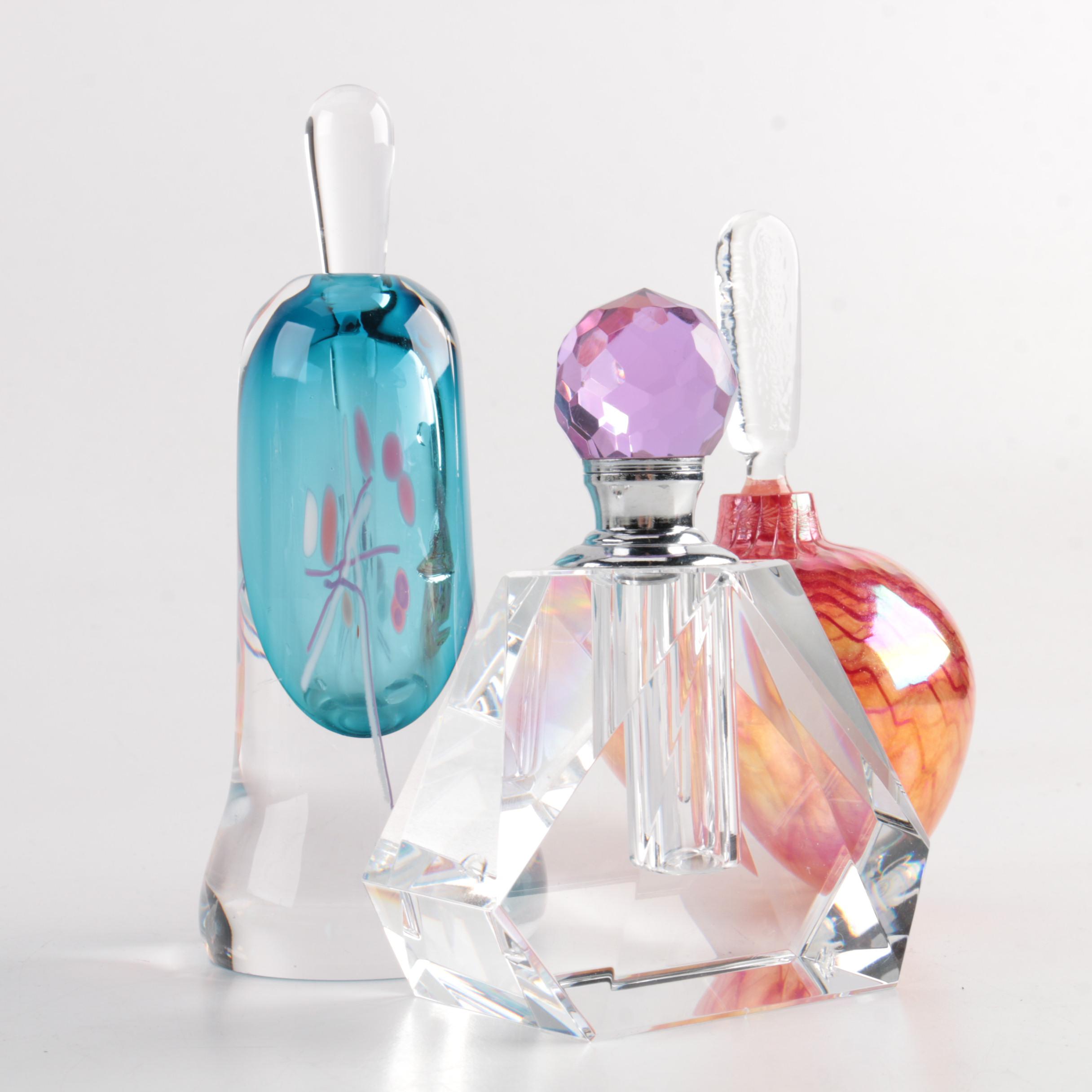Art Glass Perfume Bottles