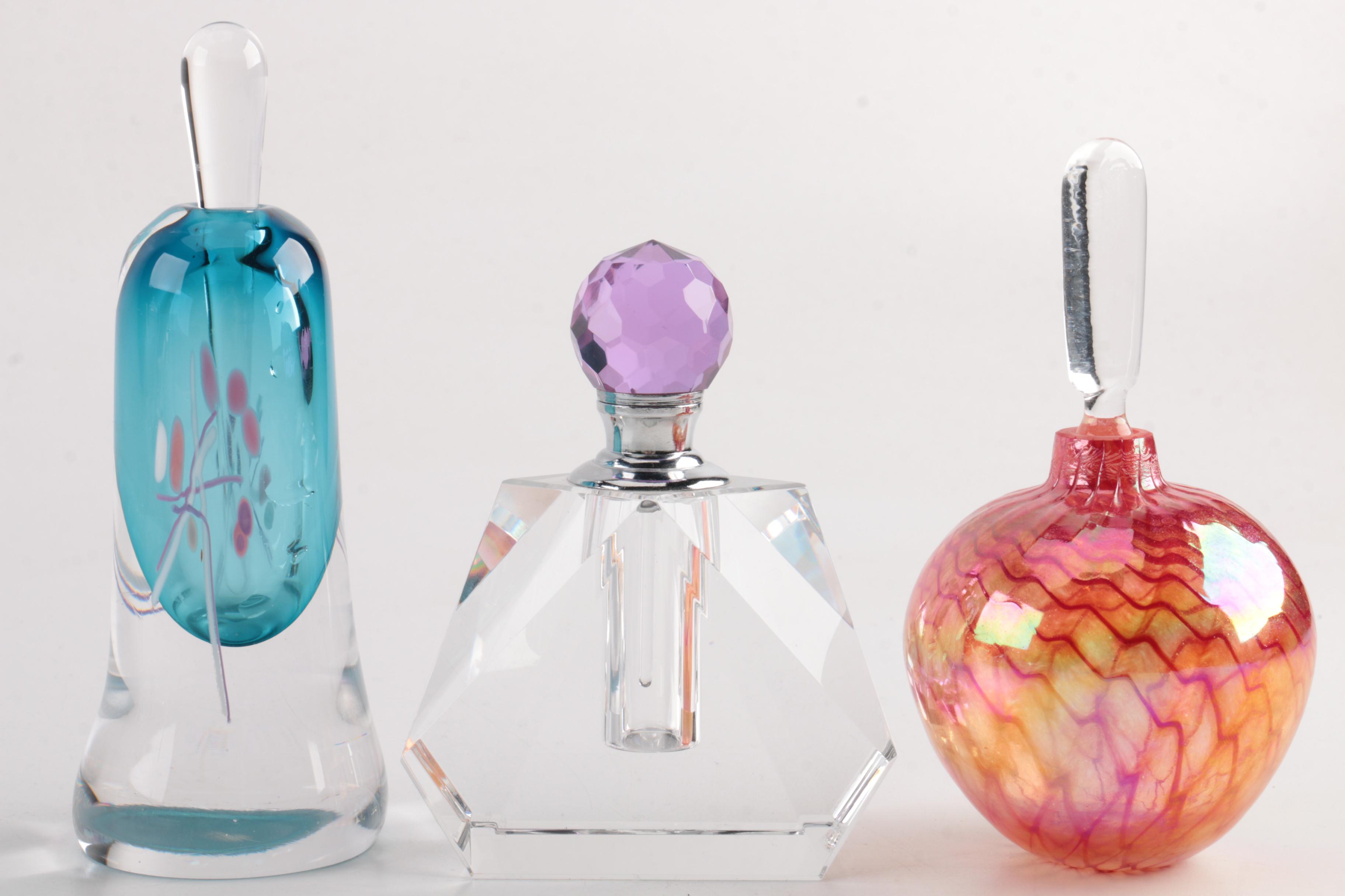 Art Glass Perfume Bottles