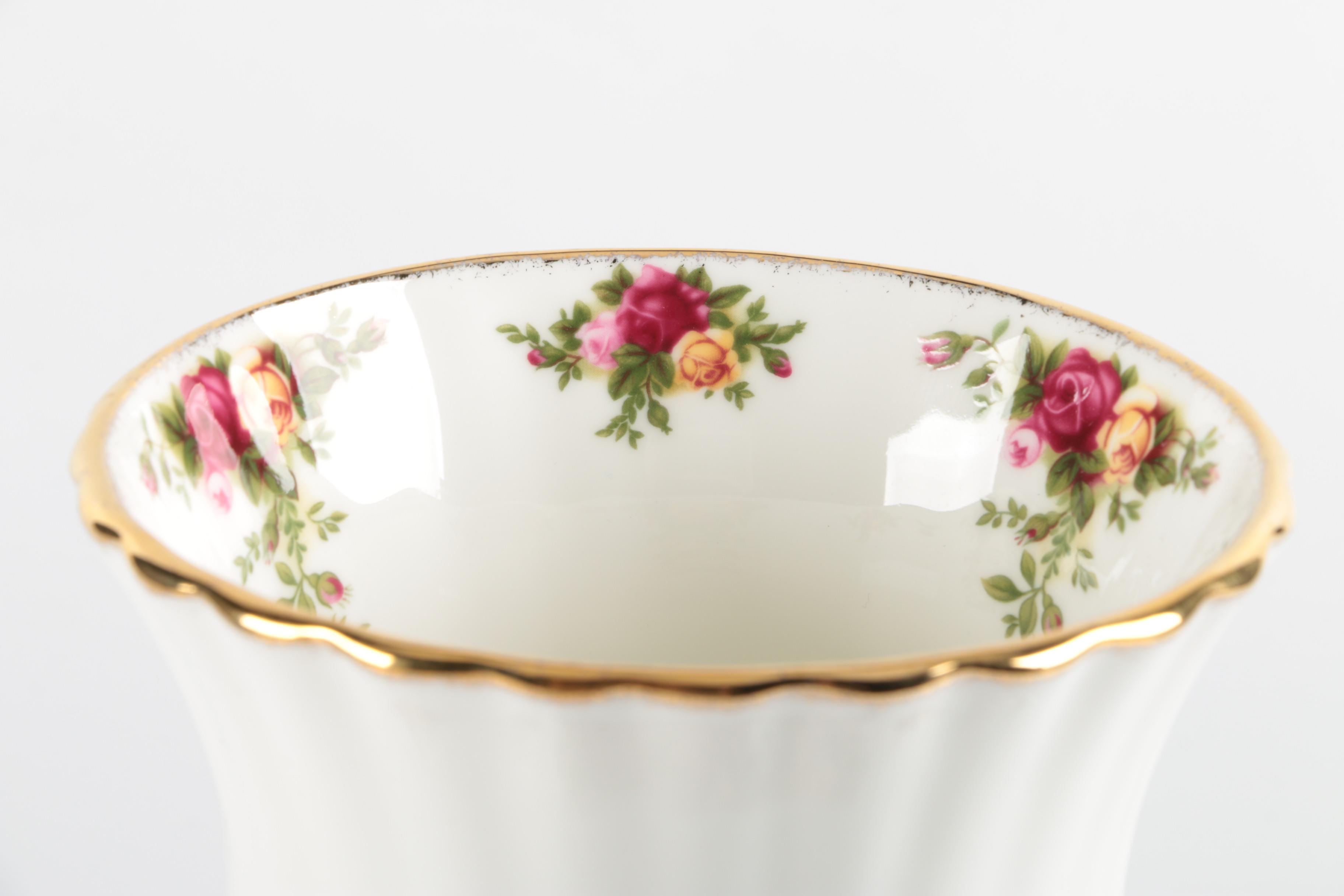 Royal Albert "Old Country Roses" Bone China Vase