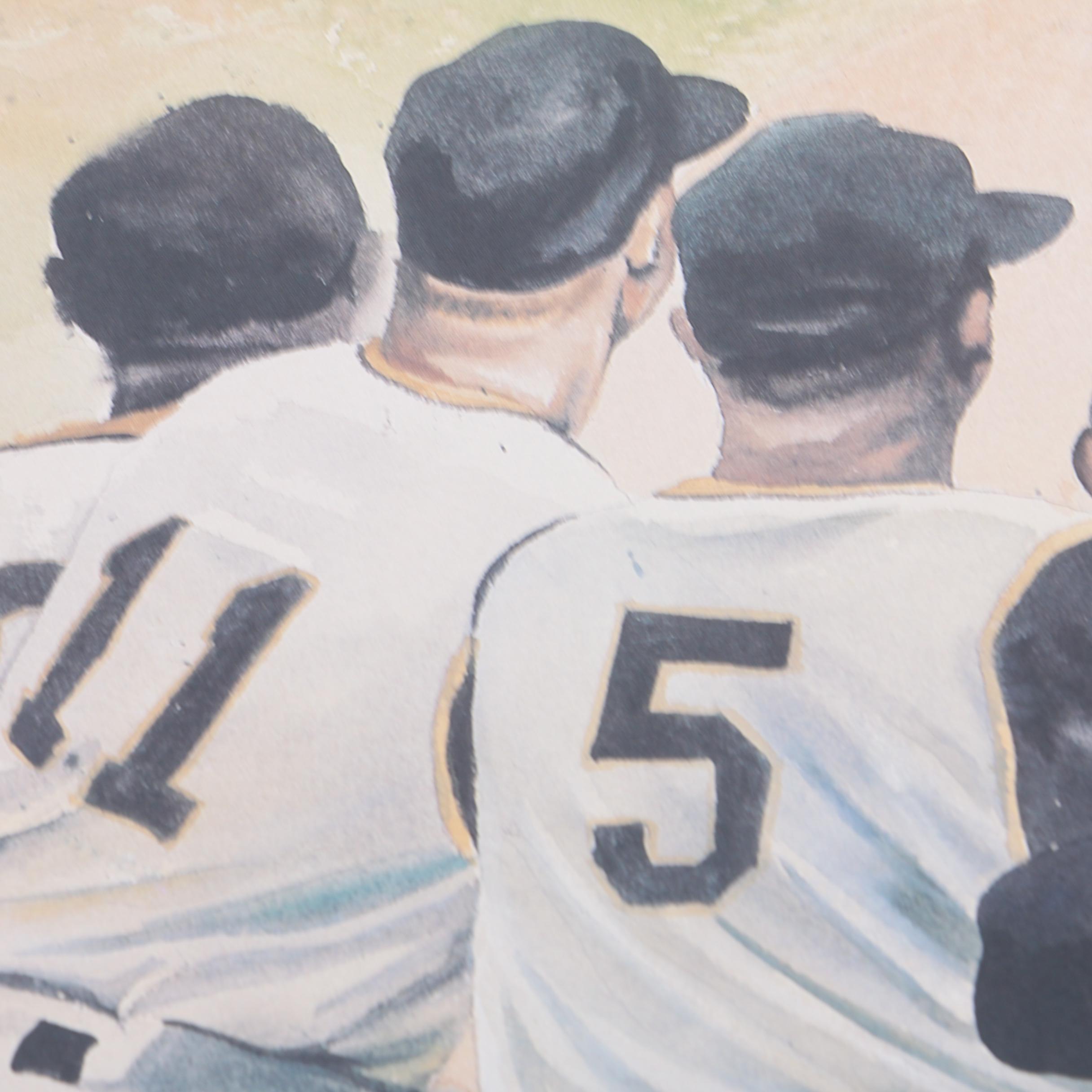 Rich Marks Limited Edition Reproduction Prints of the Pittsburgh Pirates