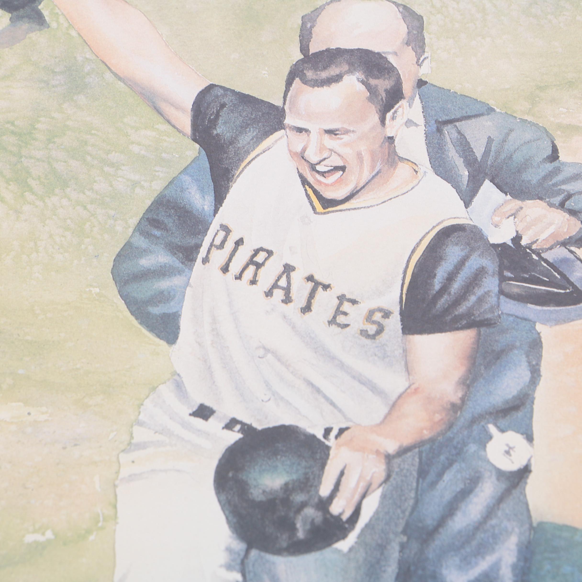 Rich Marks Limited Edition Reproduction Prints of the Pittsburgh Pirates