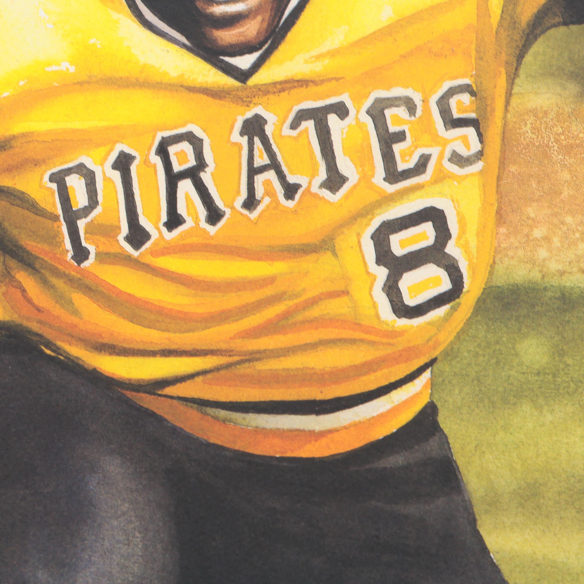 Rich Marks Limited Edition Reproduction Prints of the Pittsburgh Pirates
