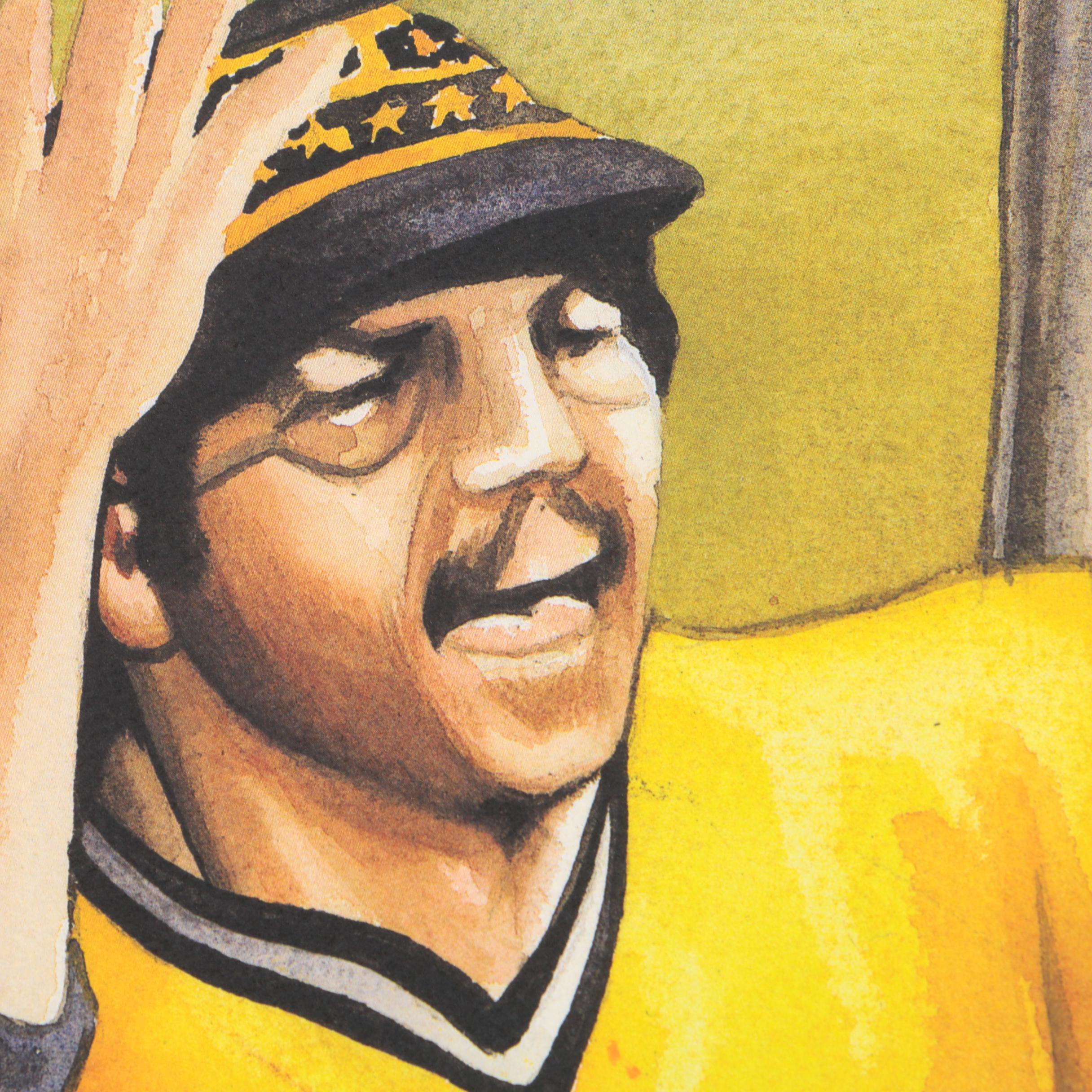 Rich Marks Limited Edition Reproduction Prints of the Pittsburgh Pirates