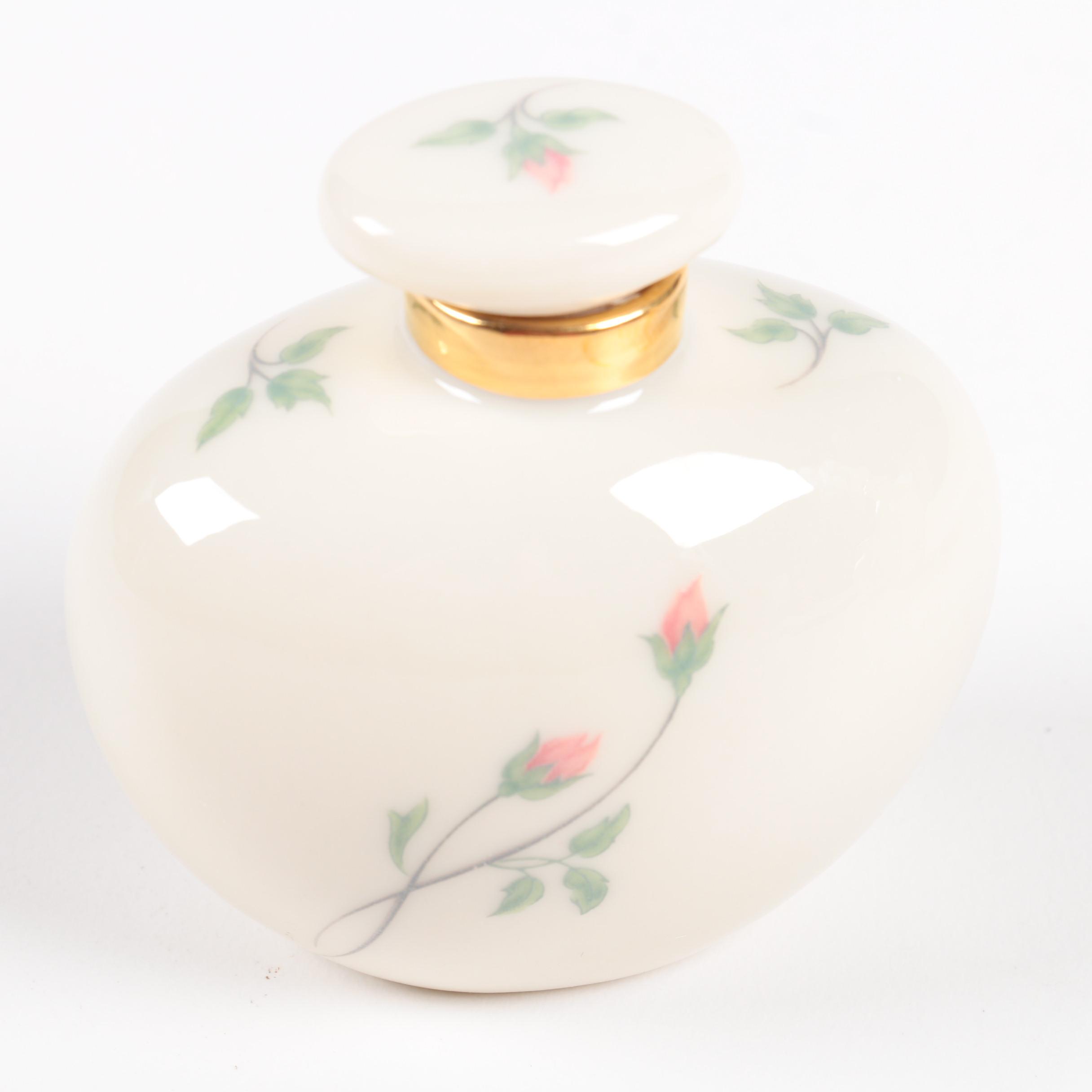 Lenox Floral Porcelain Vanity Items