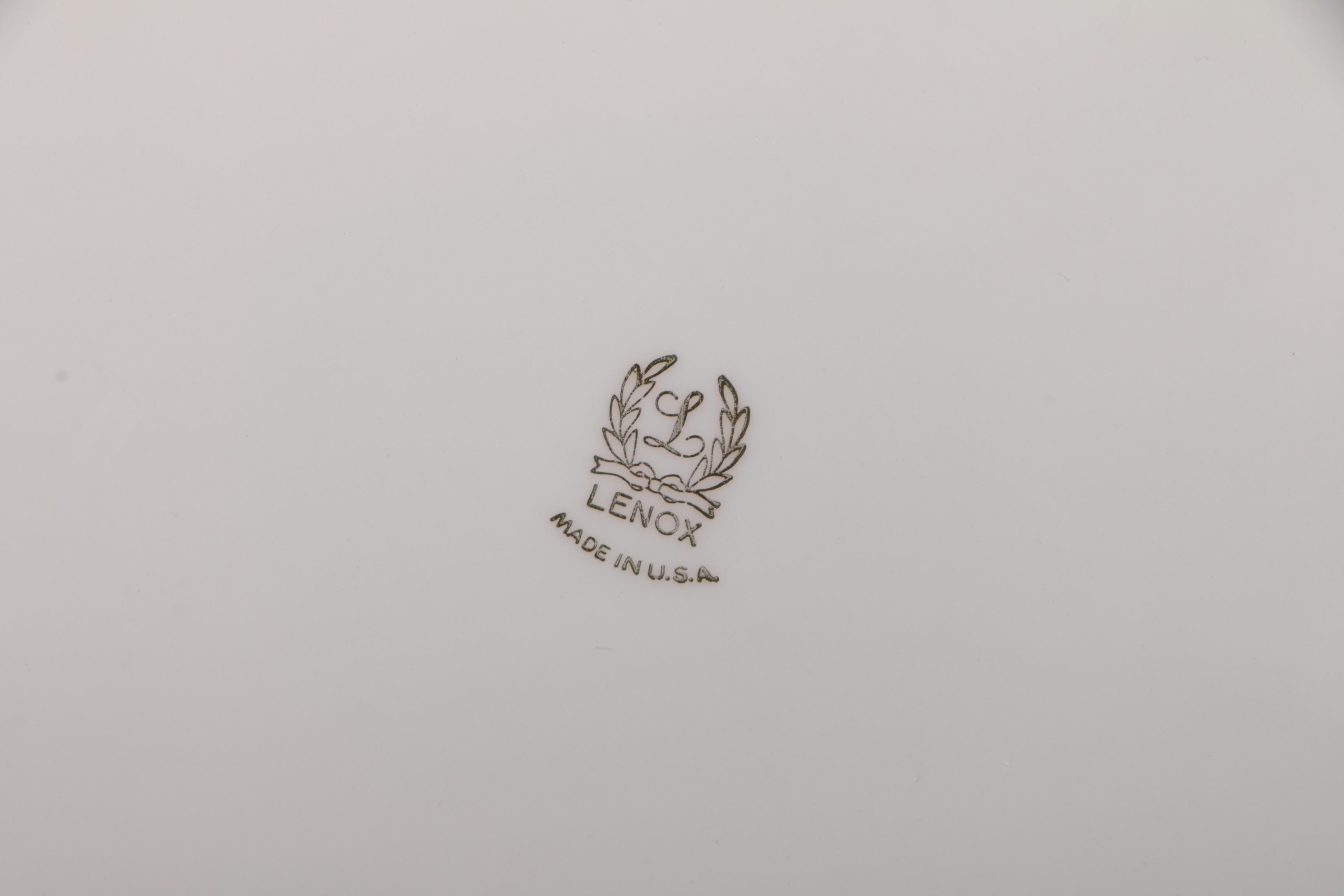 Lenox "Giftware" Trivet and "Chateau" Serving Tray