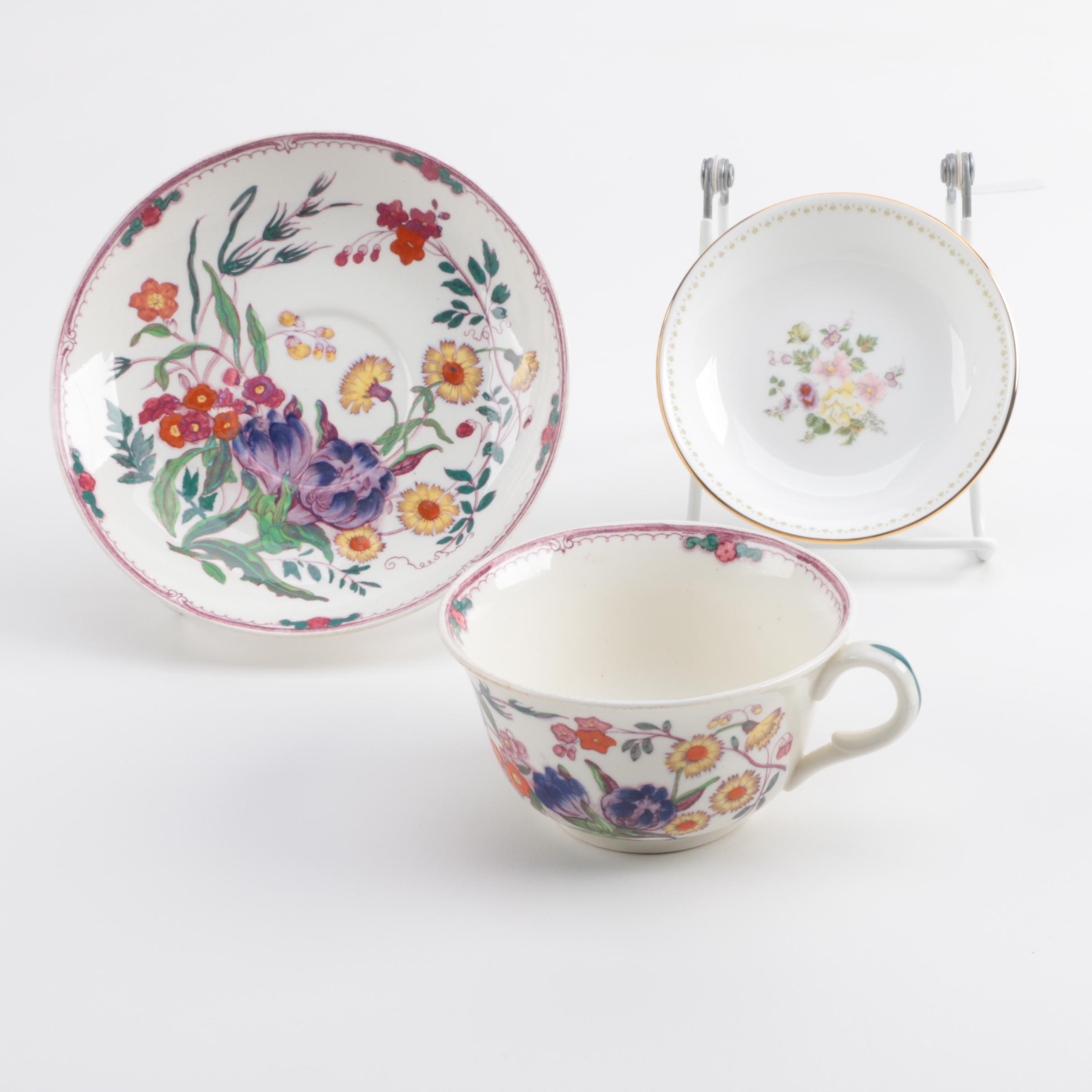 Wedgwood Teacup, Saucer and Dish