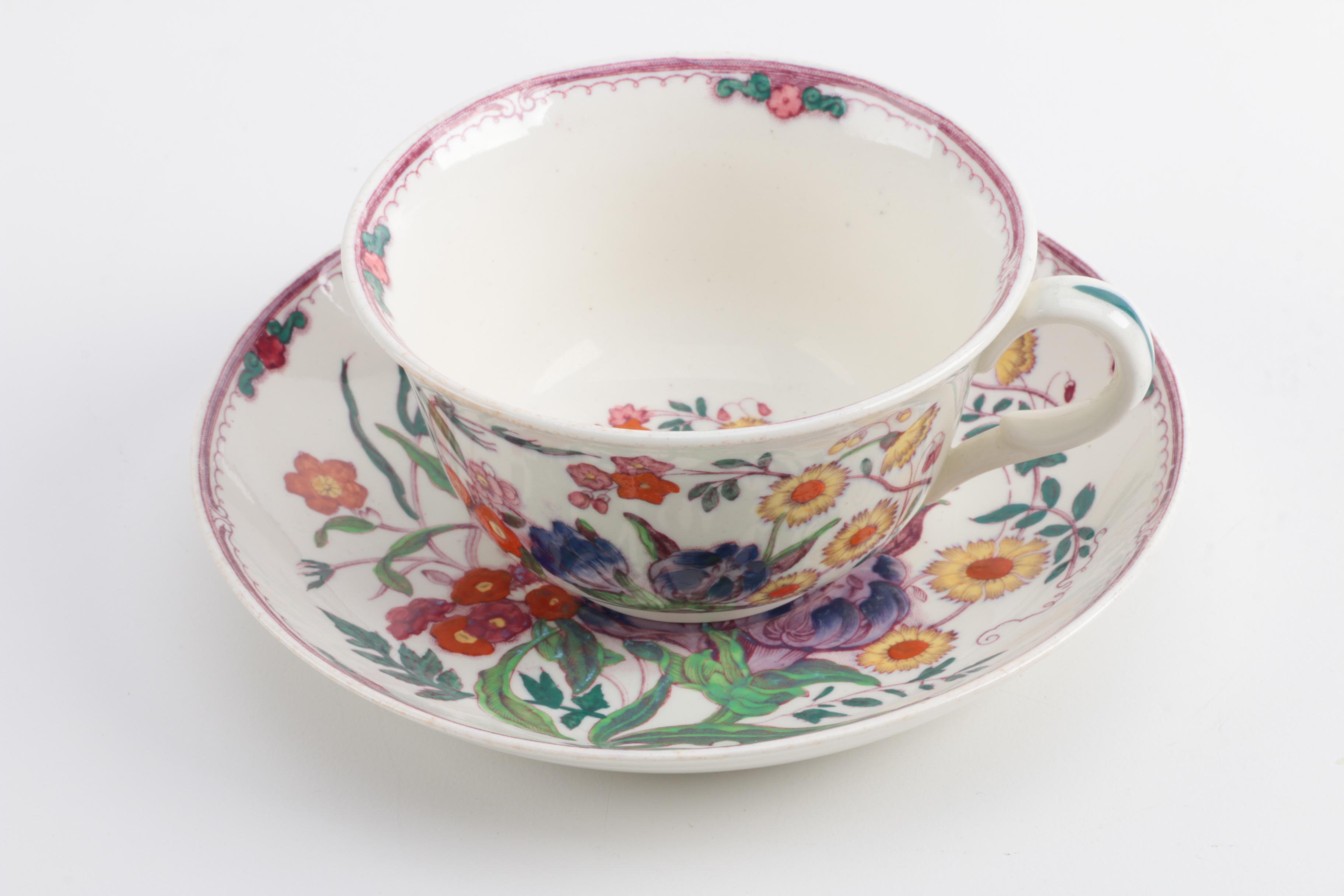 Wedgwood Teacup, Saucer and Dish